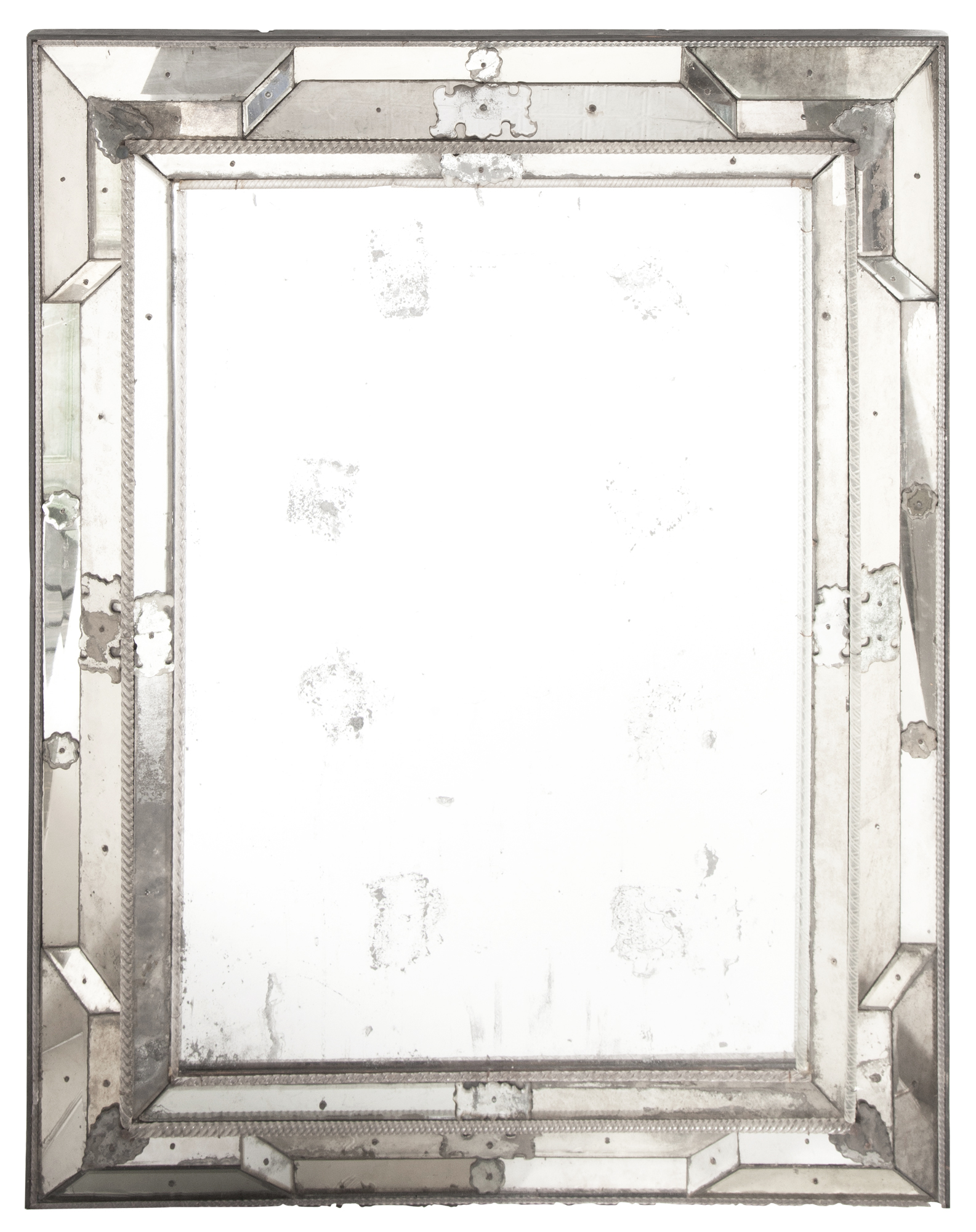 Lot image - French Mirror Framed Mirror