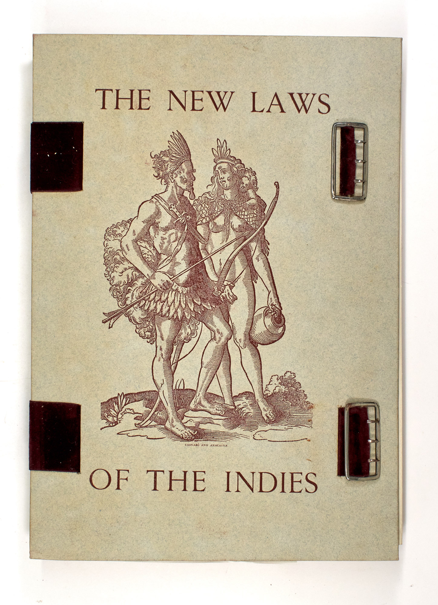 Lot image - [WEST INDIES--VELLUM PRINTING] The New Laws of the Indies for the Treatment and Preservation of the Indians promulgated by the...