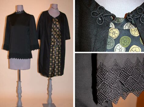 Lot image - Linda Kinoshita Three-Piece Ensemble and Blouse