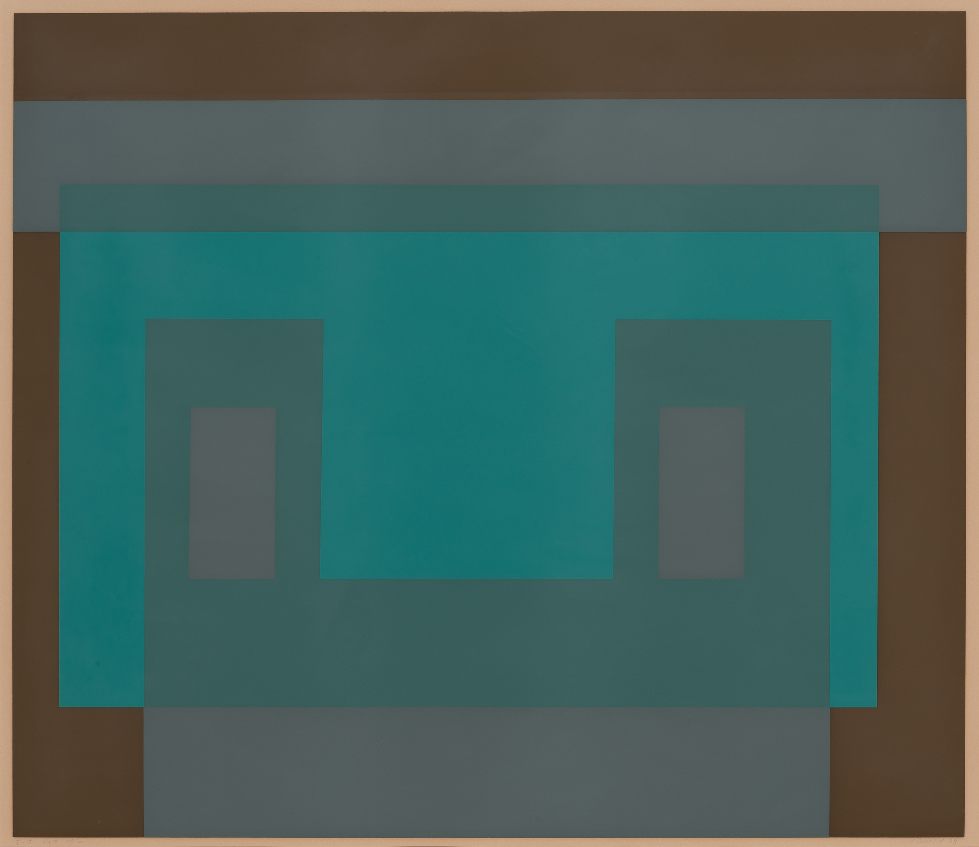 Lot image - Josef Albers (1888-1976)