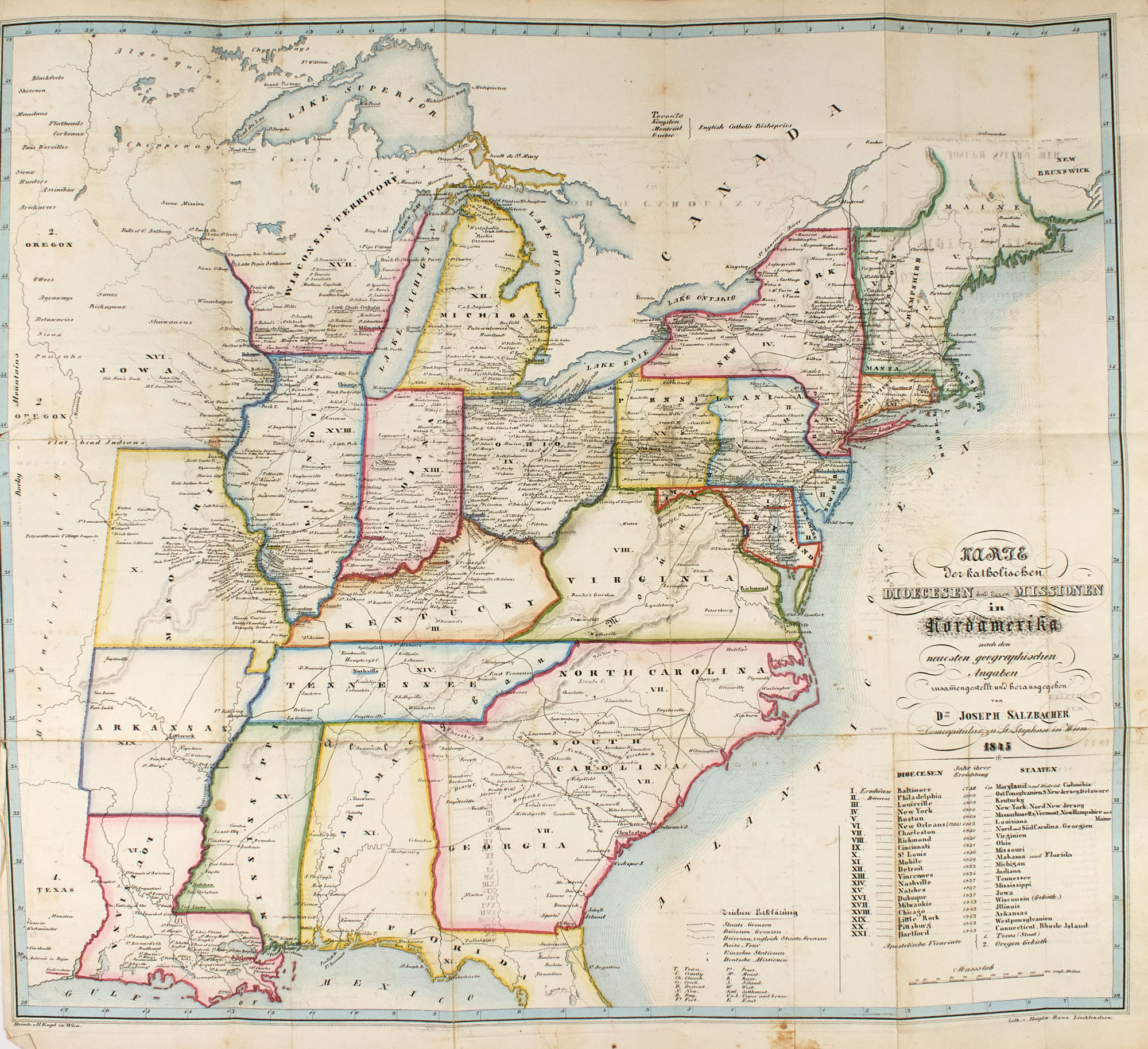 Lot image - [AMERICANA-GERMAN]  Group of four works pertaining to travels in America.