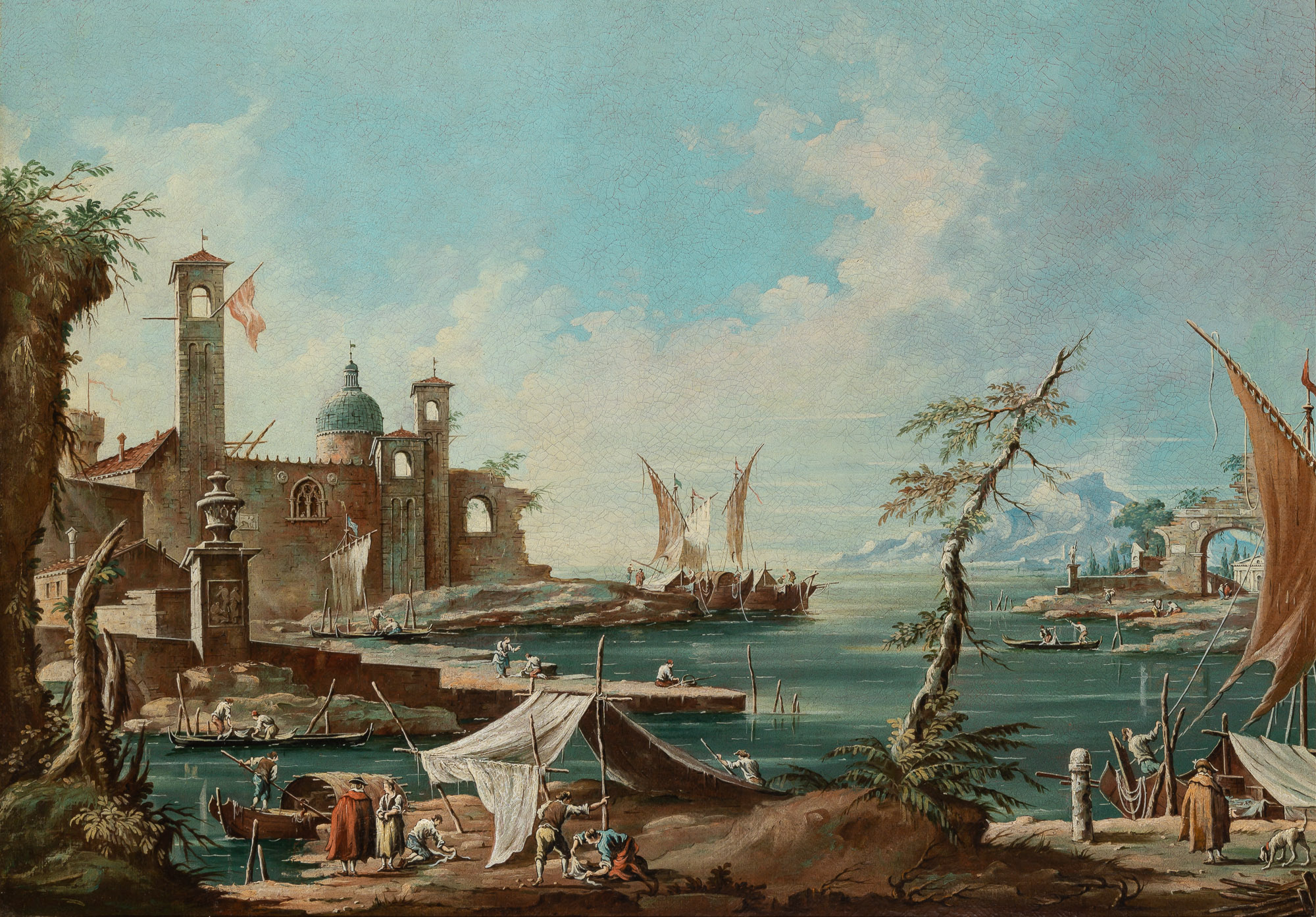 Lot image - Manner of Francesco Guardi