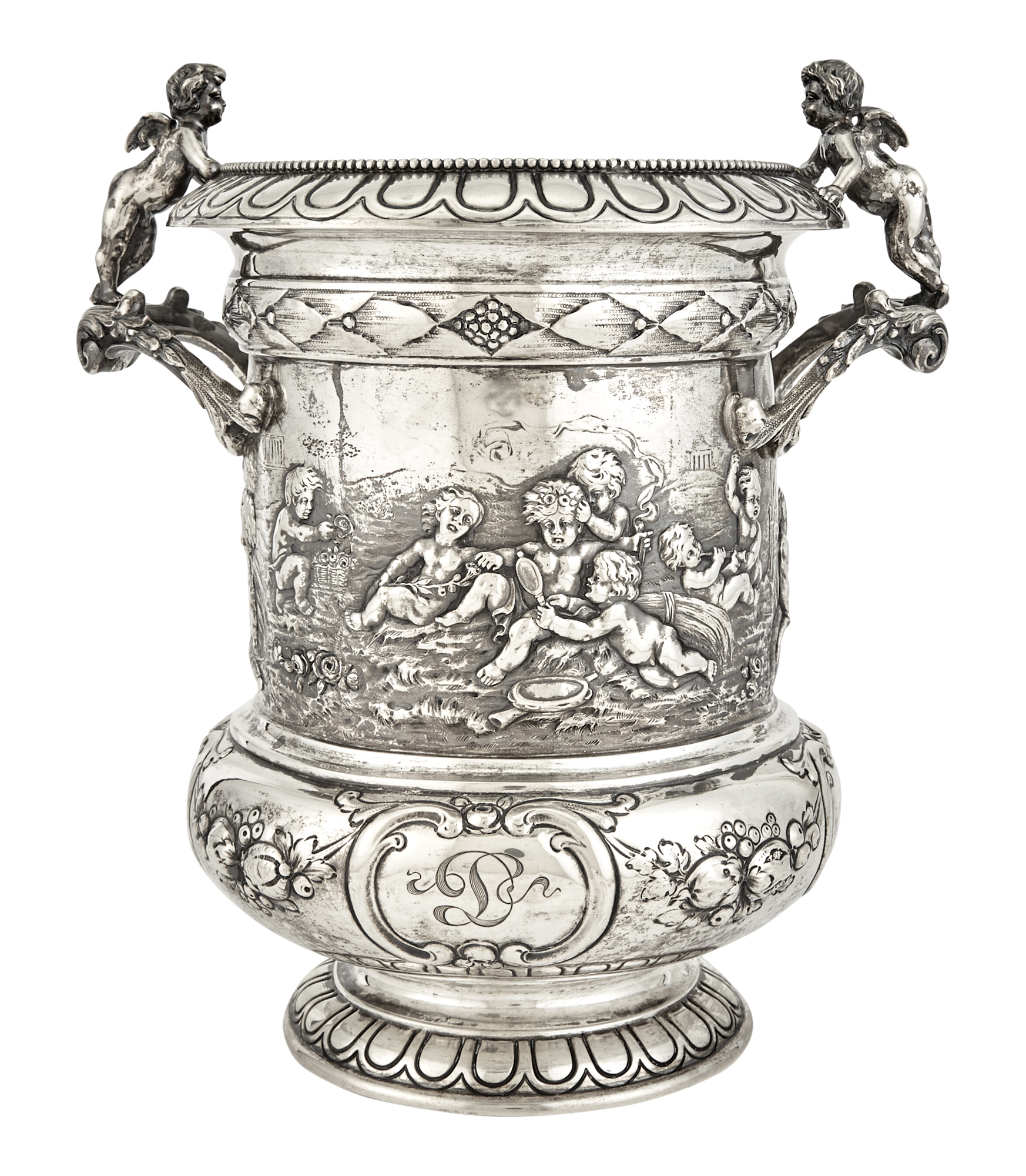 Lot image - German Silver Wine Cooler