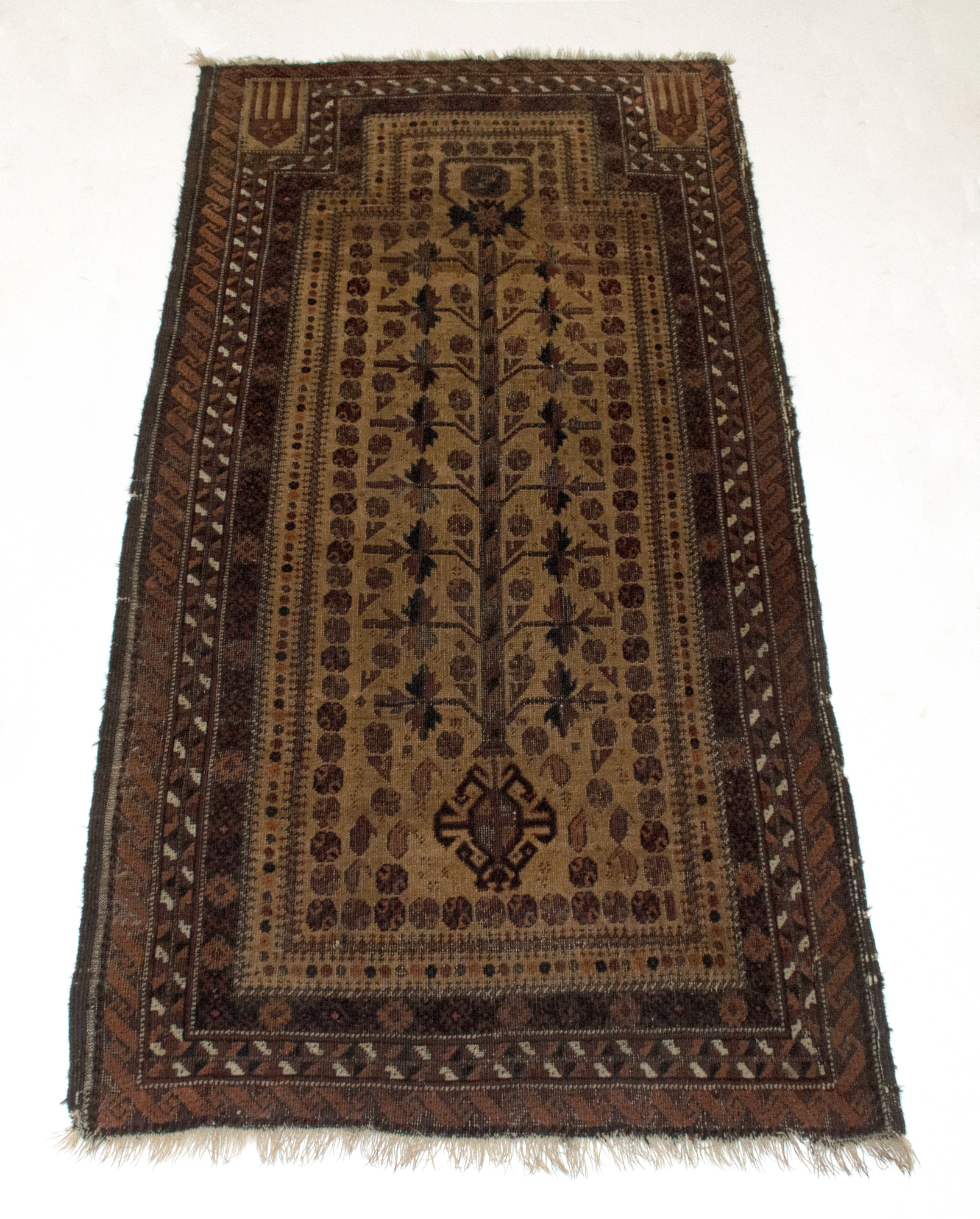 Lot image - Baluch Prayer Rug