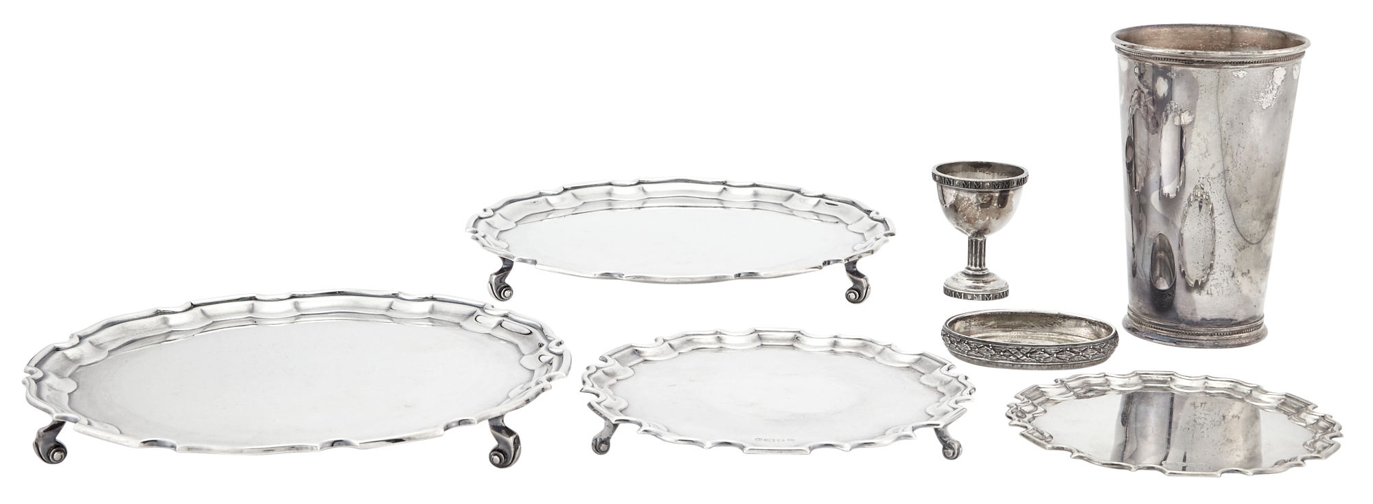 Lot image - Group of Seven Silver Articles