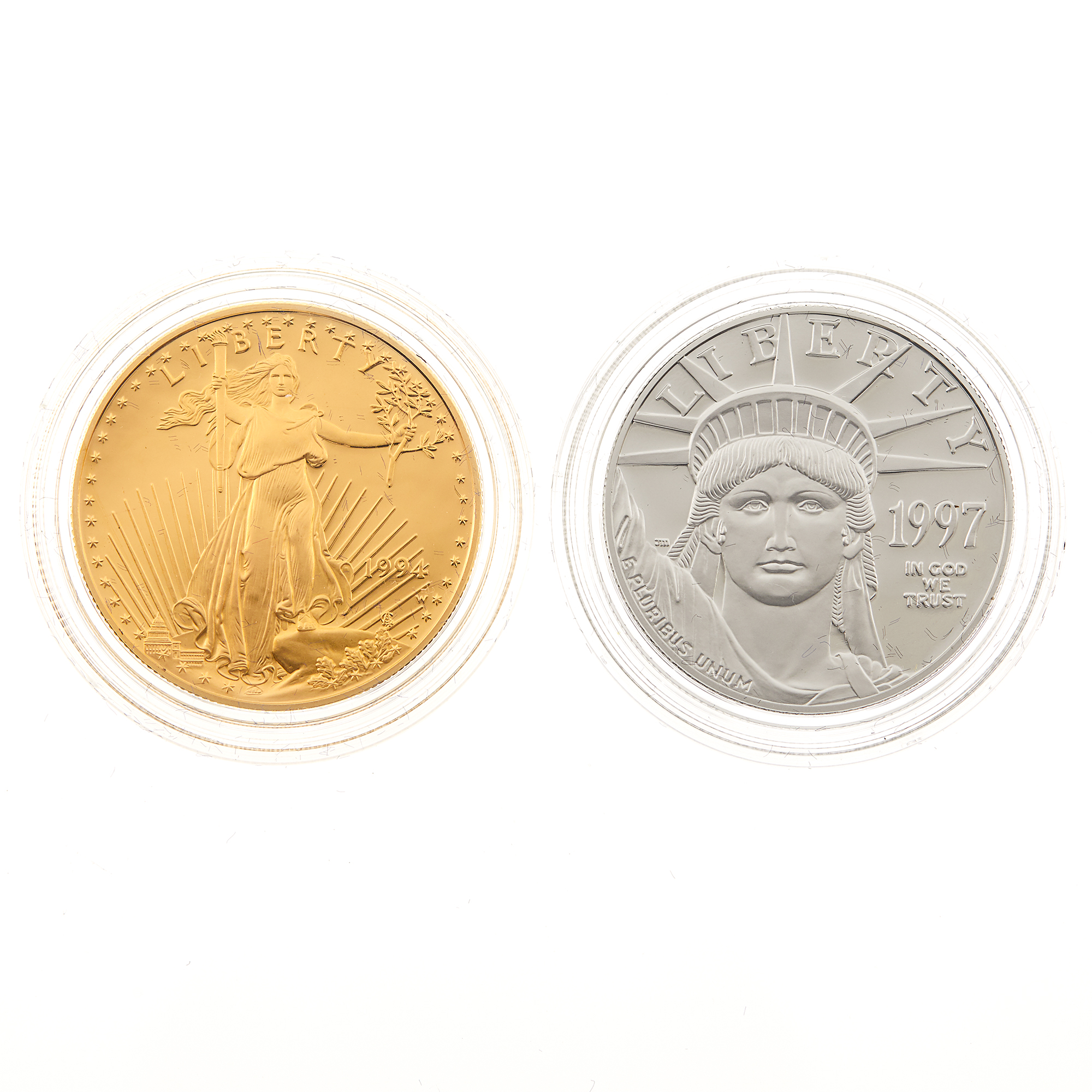 Lot image - United States Gold and Platinum Proofs