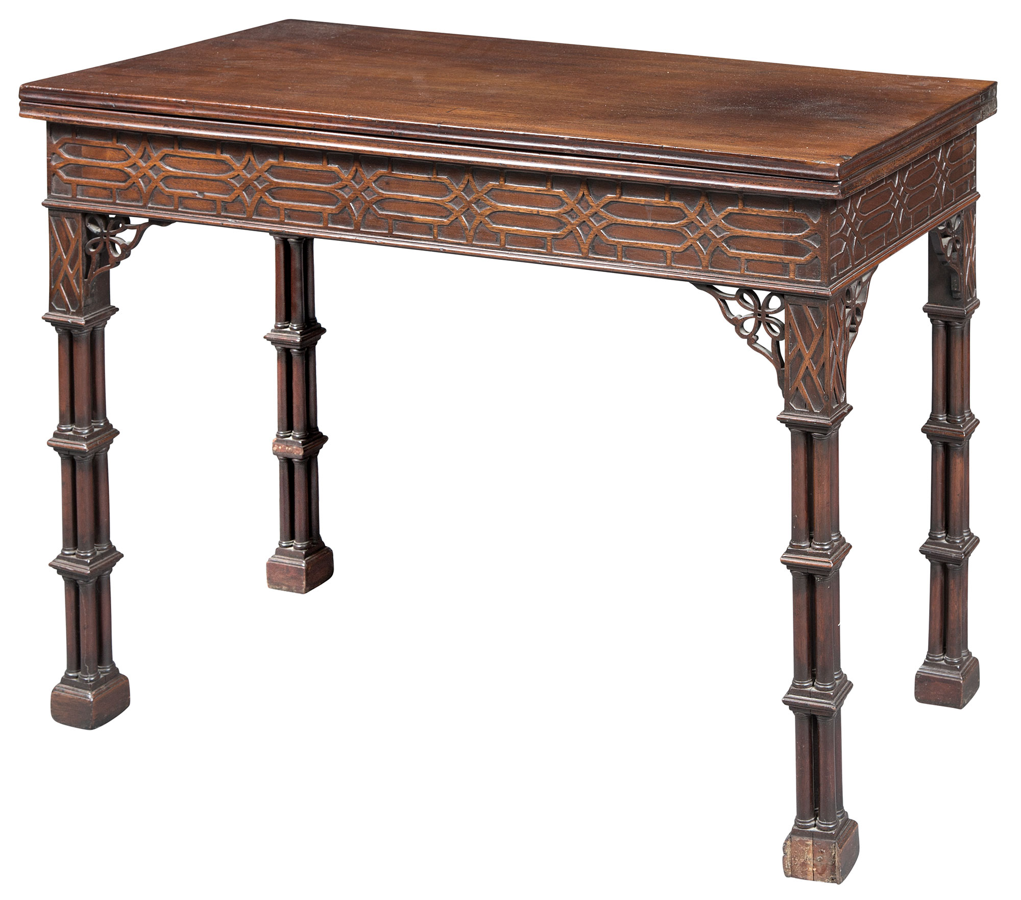 Lot image - George III Mahogany Card Table