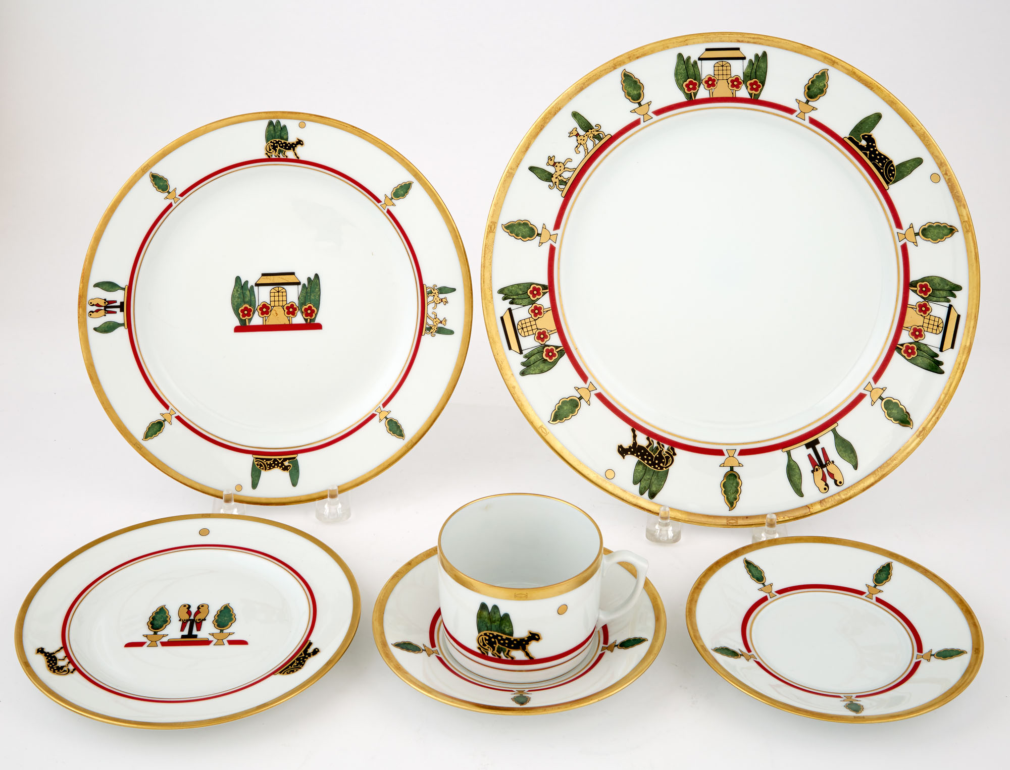 Lot image - Cartier Porcelain La Maison de Louis Cartier