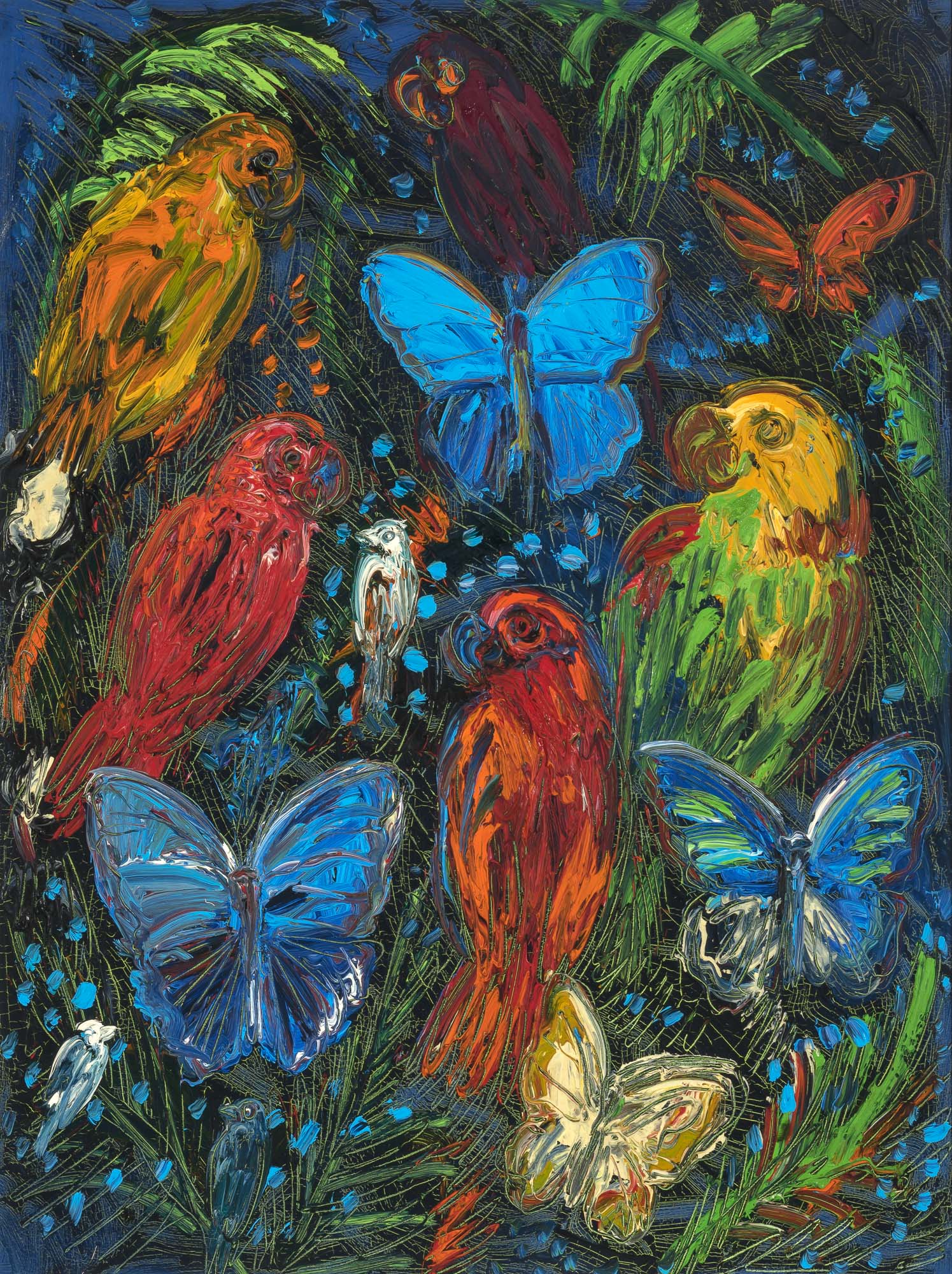 Lot image - Hunt Slonem