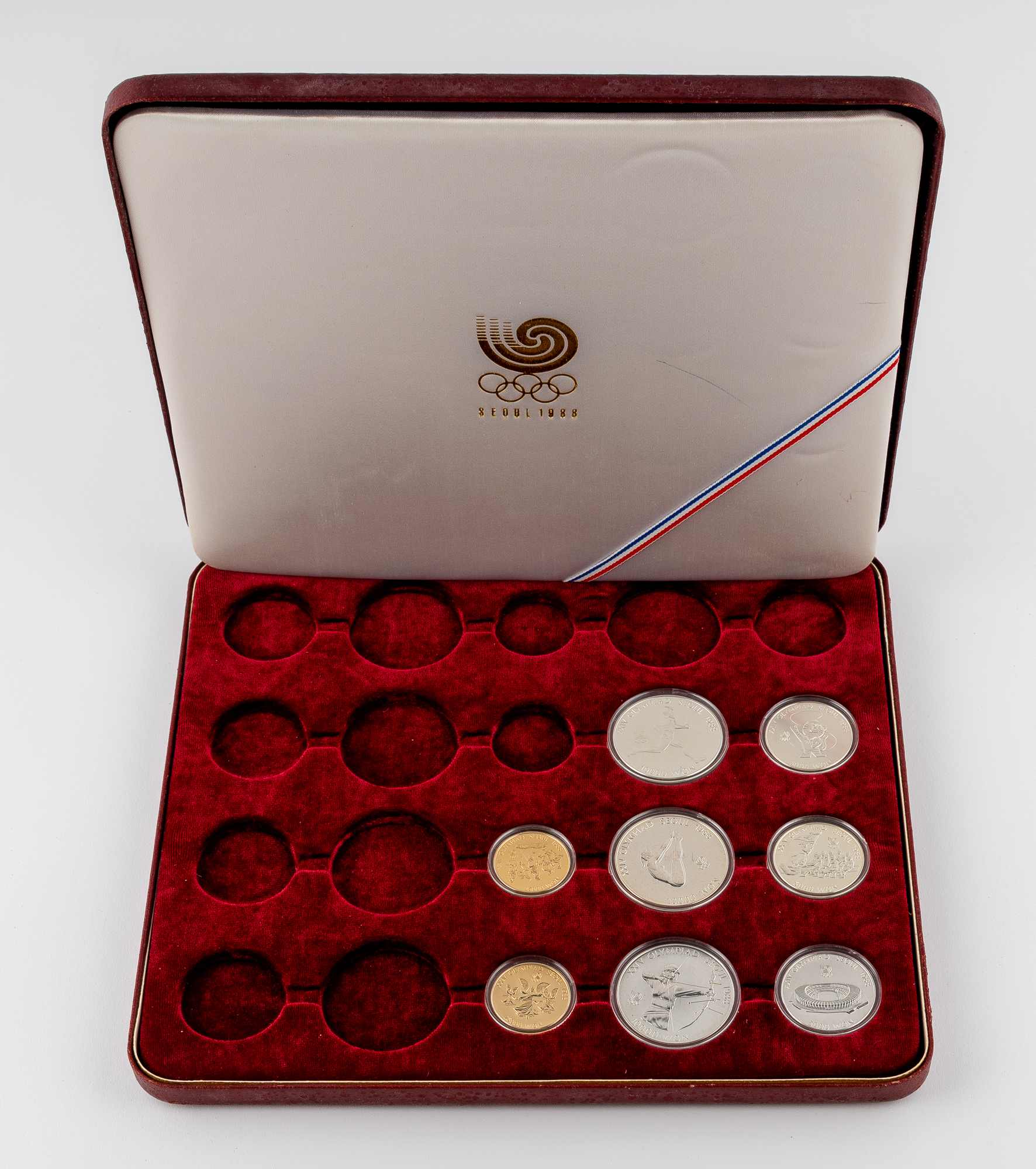 Lot image - South Korea 1988 Olympic Proof Coins