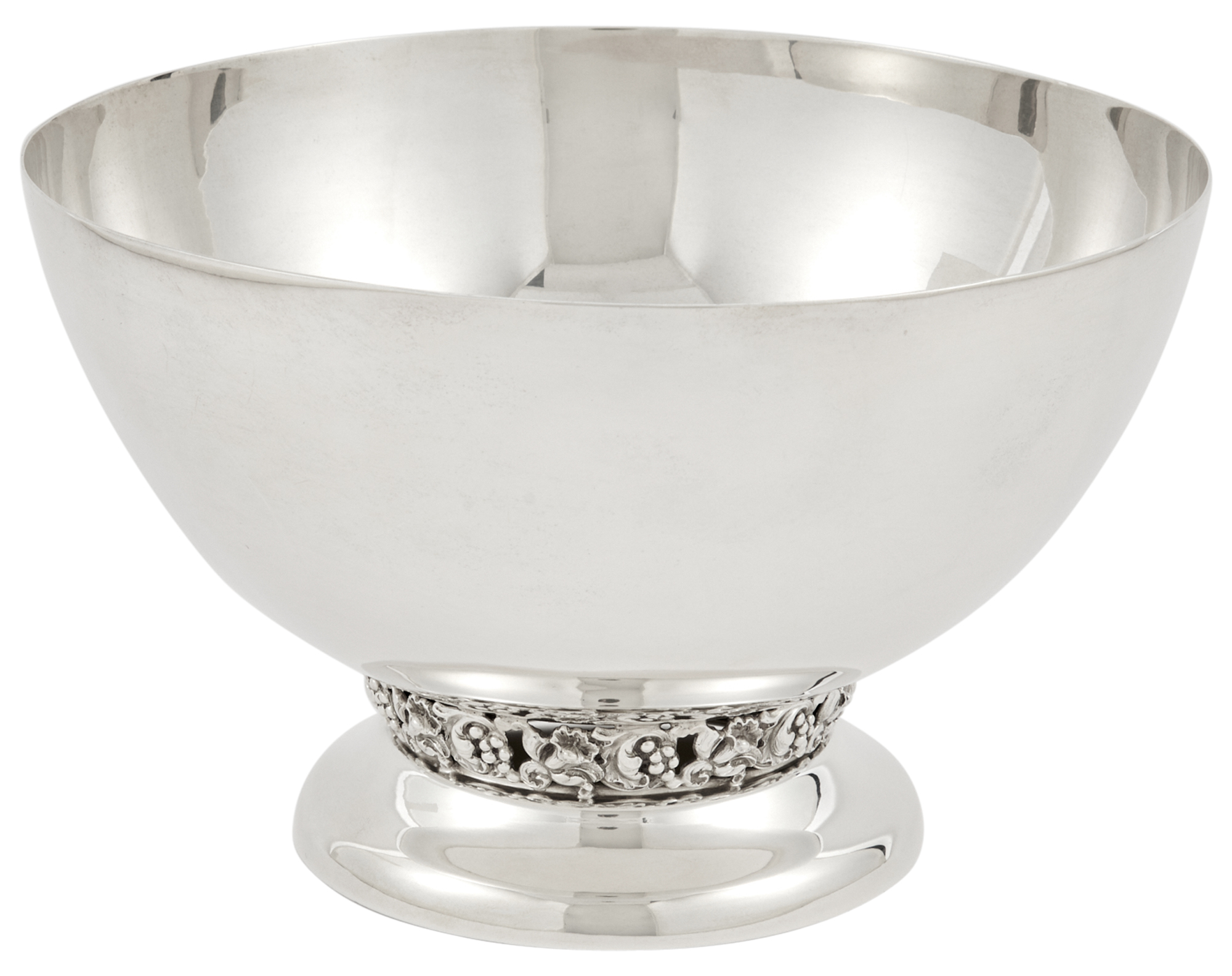 Lot image - American Sterling Silver Punch Bowl
