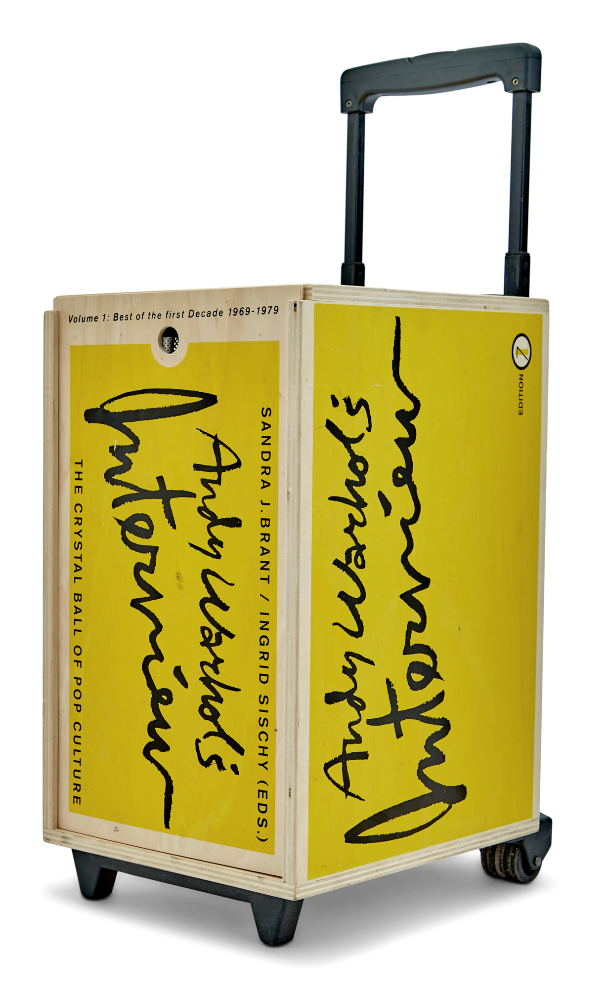 Lot image - [Interview Magazine]  Sandra J. Brant & Ingrid Sischy. Andy Warhols Interview.