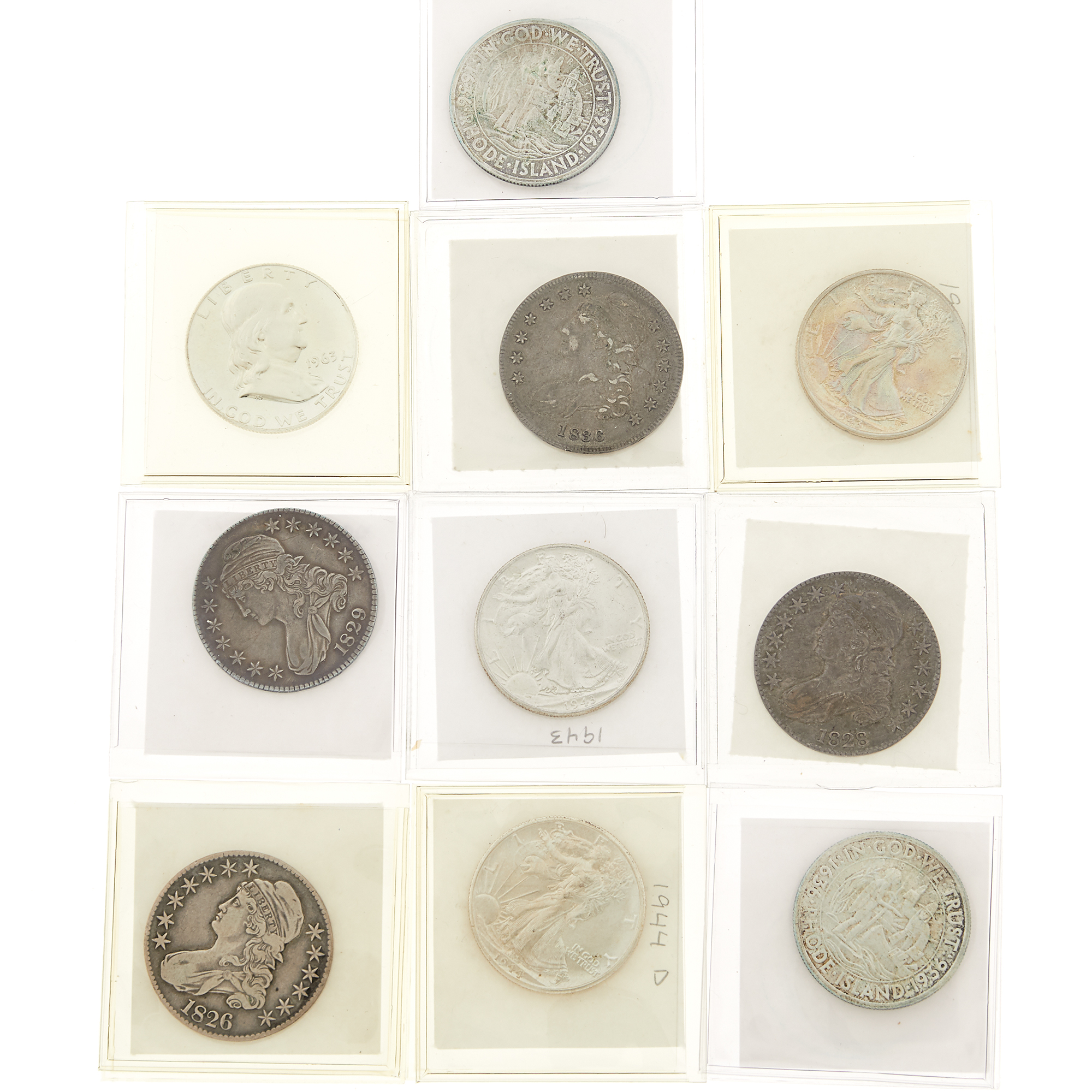 Lot image - United States Half Dollars