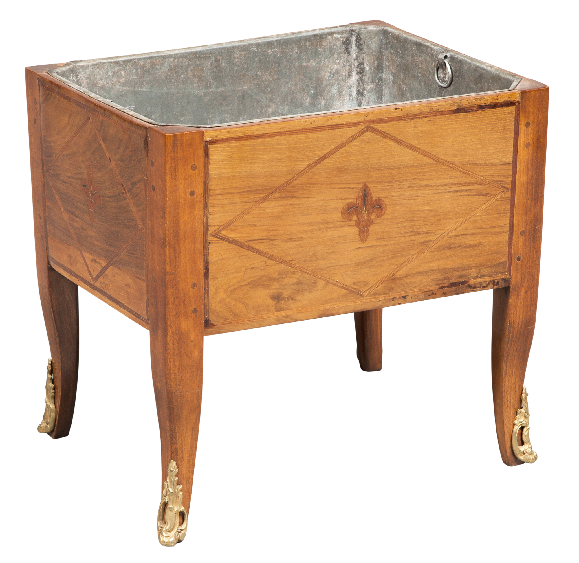 Lot image - Louis XV/XVI Transitional Style Walnut Jardinière