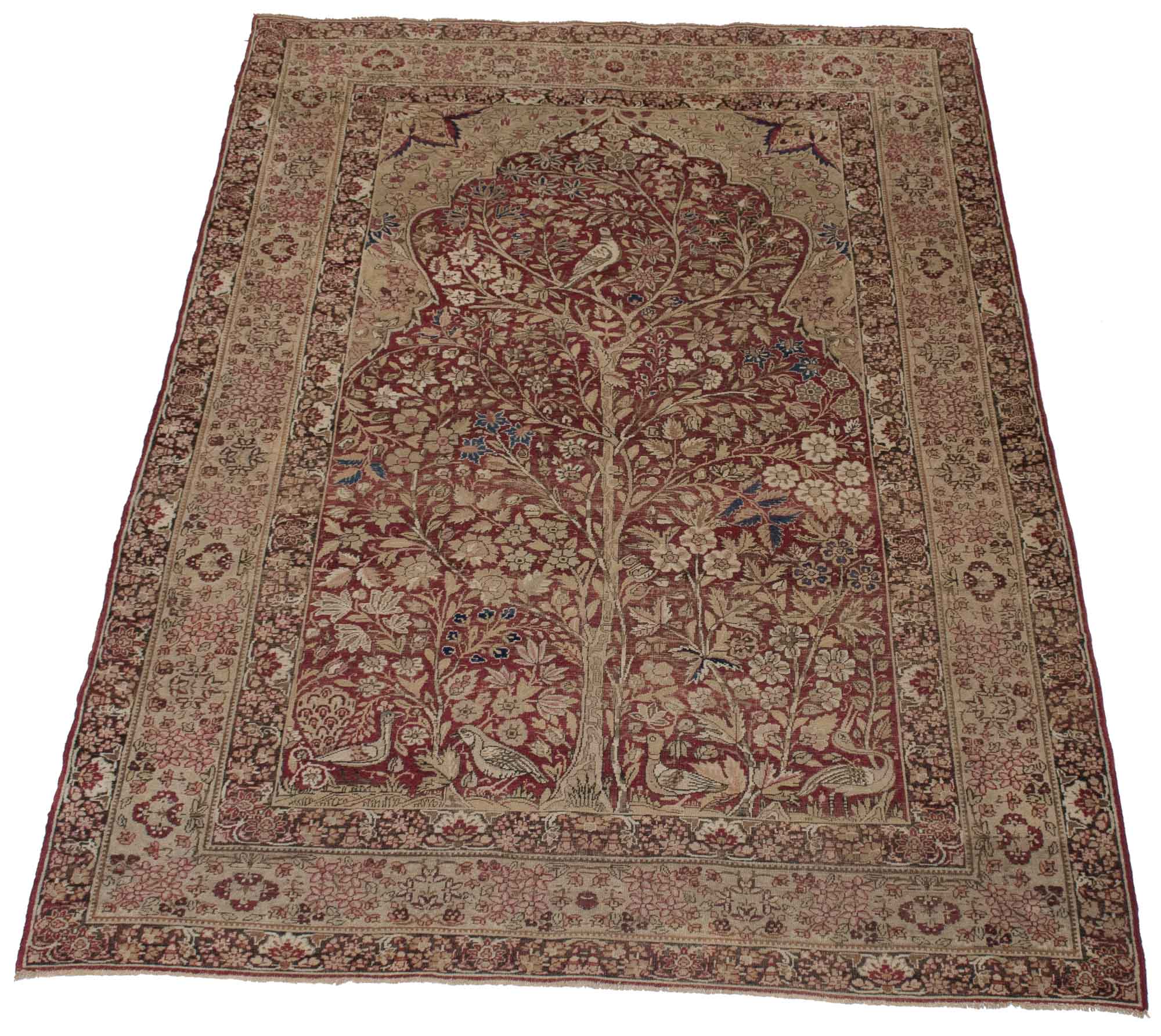 Lot image - Lavar Kerman Prayer Rug