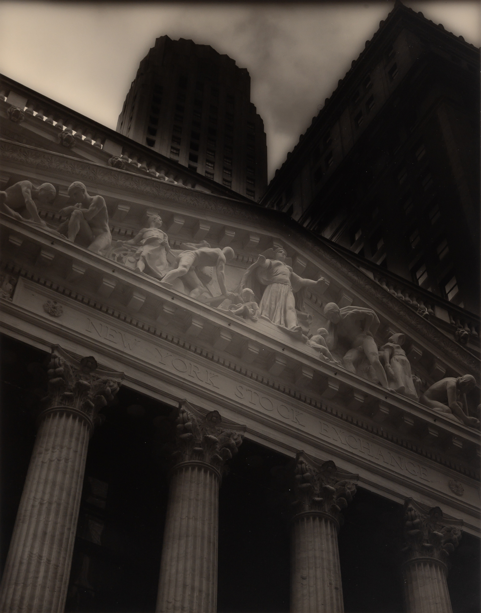 Lot image - BARIL, TOM (b. 1952)  New York Stock Exchange