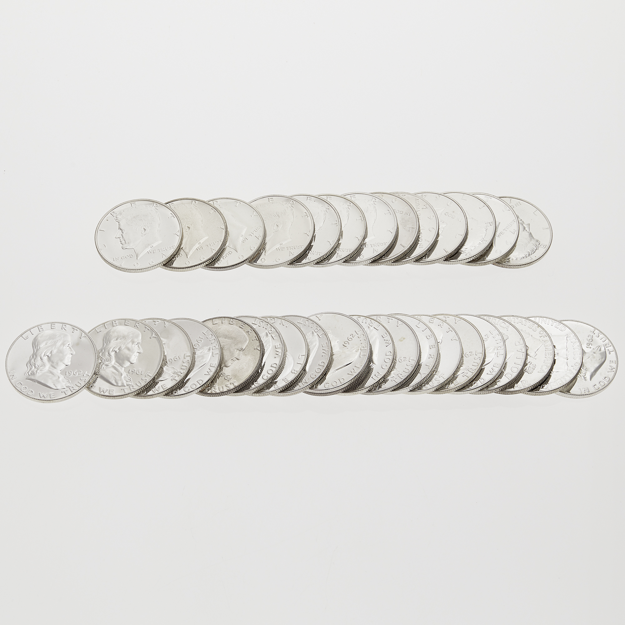 Lot image - United States Silver Halves