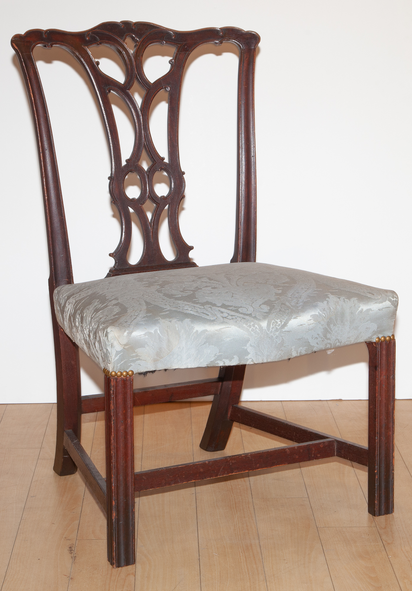 Lot image - Chippendale Mahogany Side Chair