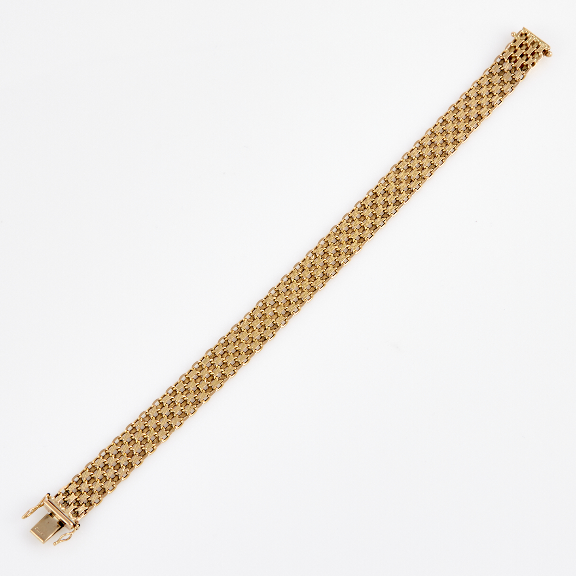 Lot image - Gold Flexible Bracelet, 14K 10 dwt.