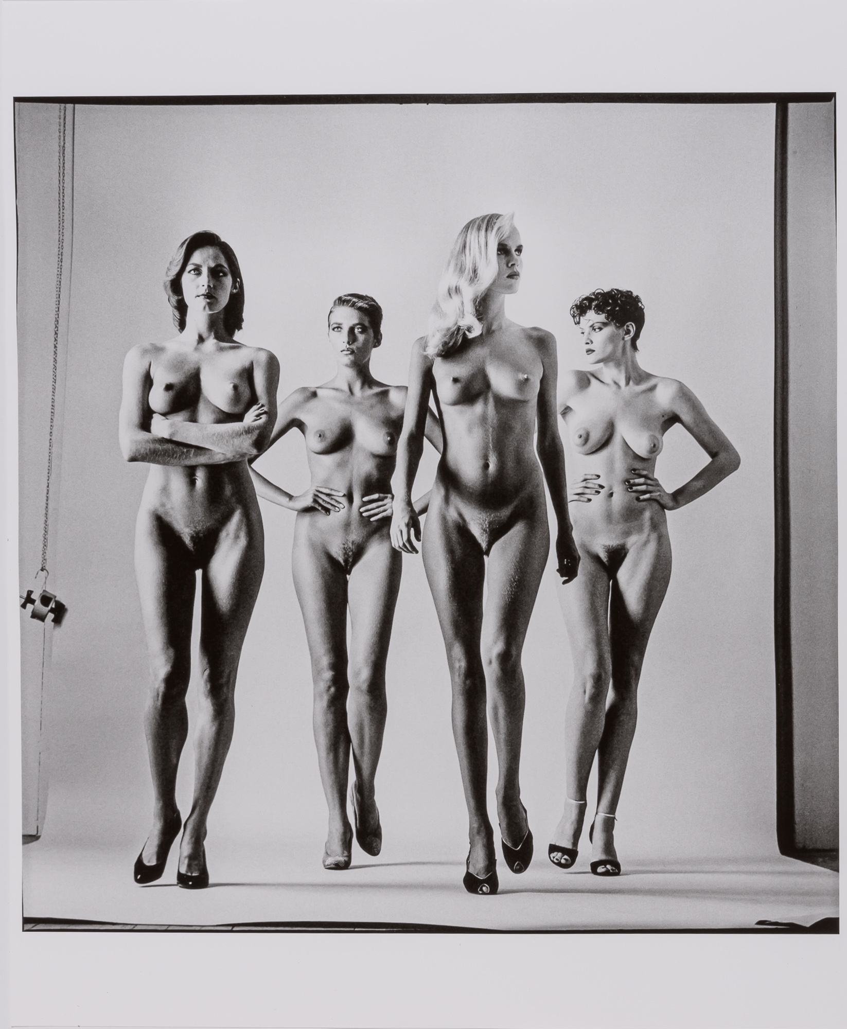 Lot image - NEWTON, HELMUT (1920-2004)  Sie Kommen, Paris, Dressed