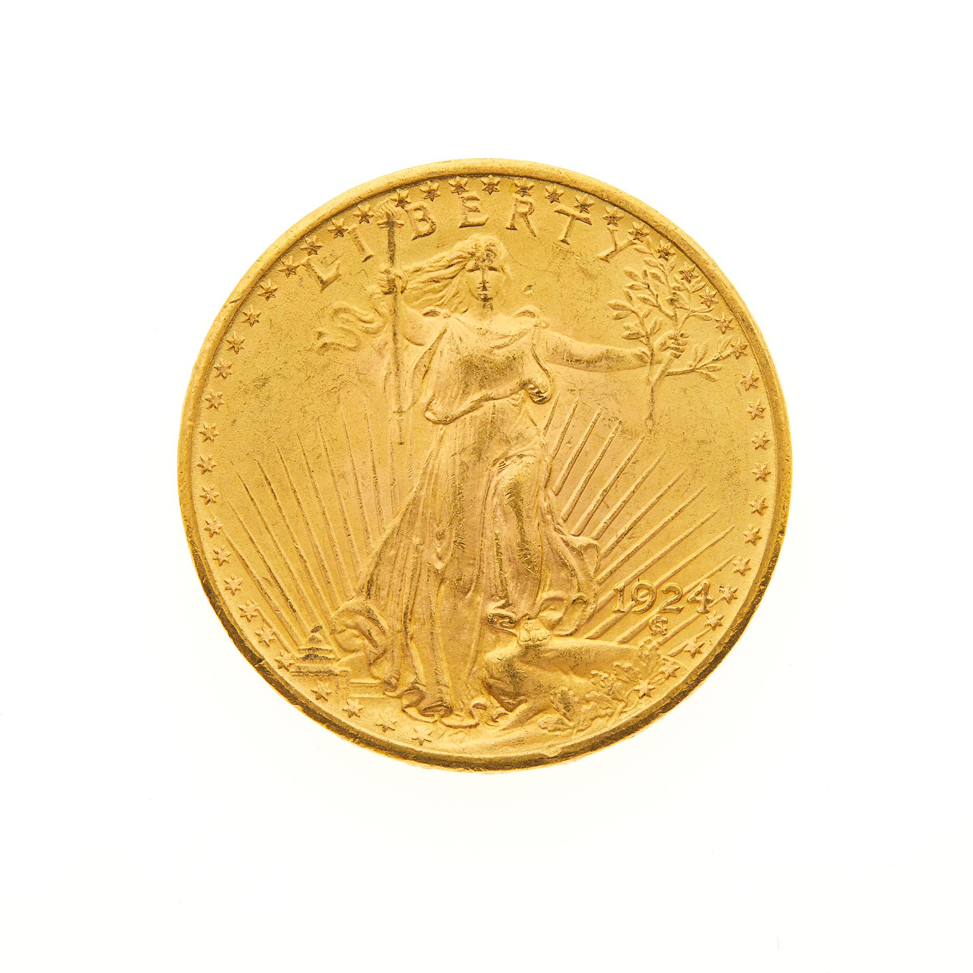 Lot image - United States 1924 $20 St. Gaudens