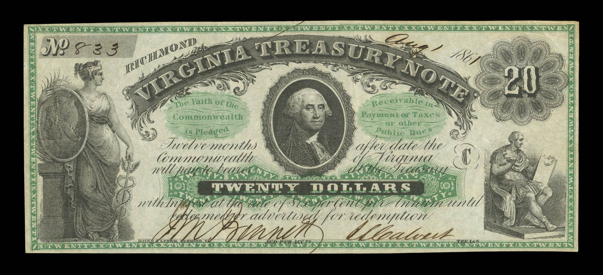 Lot image - United States Southern Obsolete Bank Notes