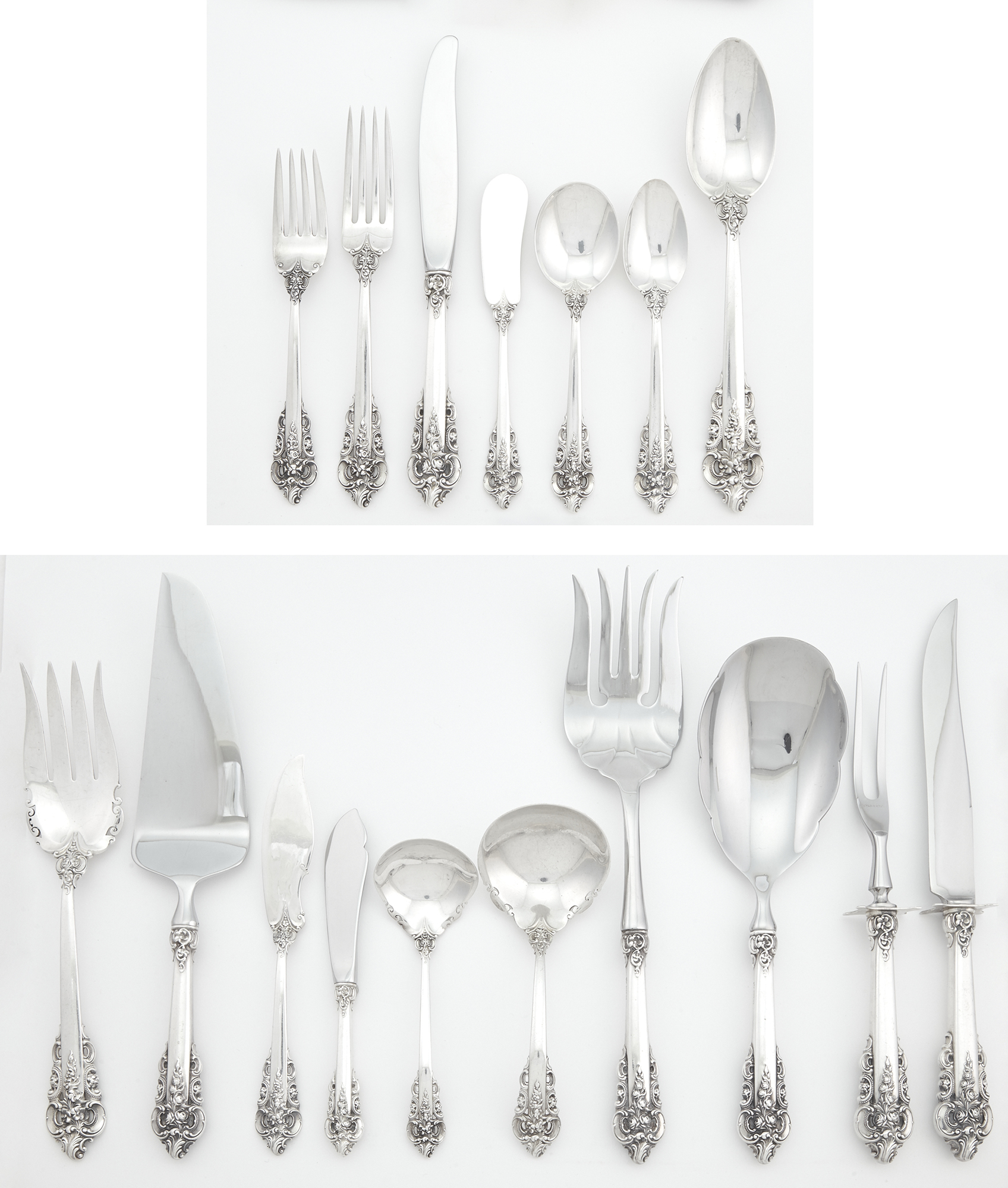 Lot image - Wallace Sterling Silver Grande Baroque