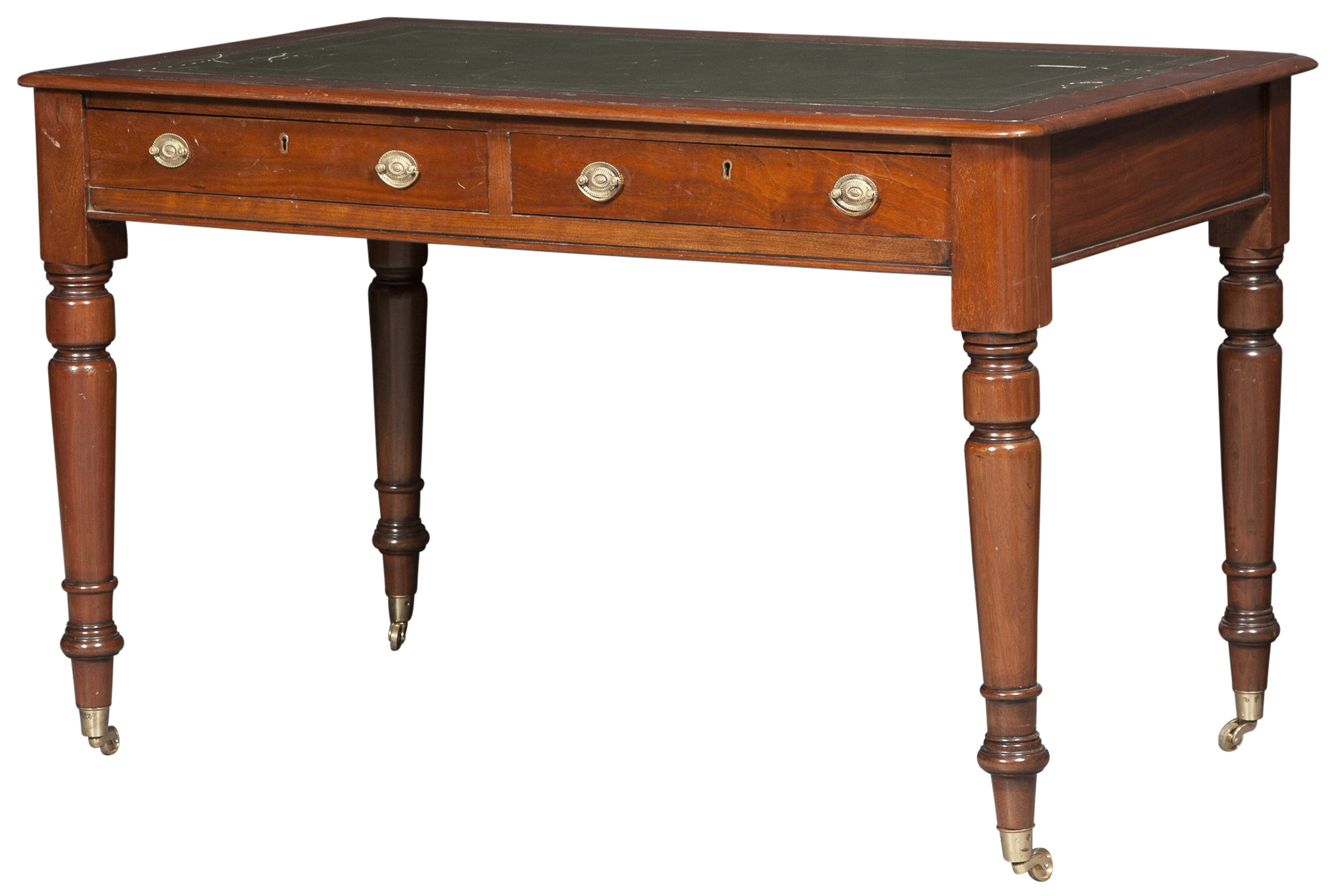 Lot image - English Mahogany Writing Table