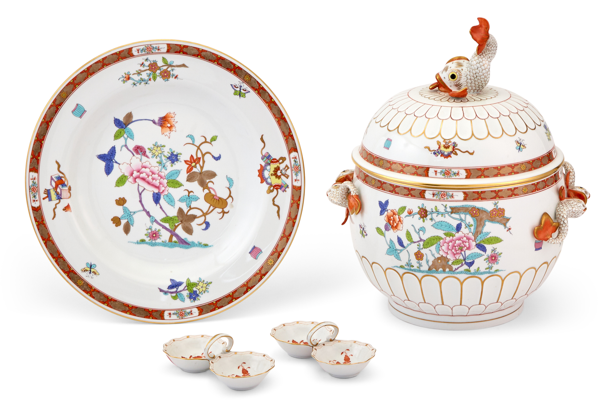 Lot image - Herend Porcelain Chinois