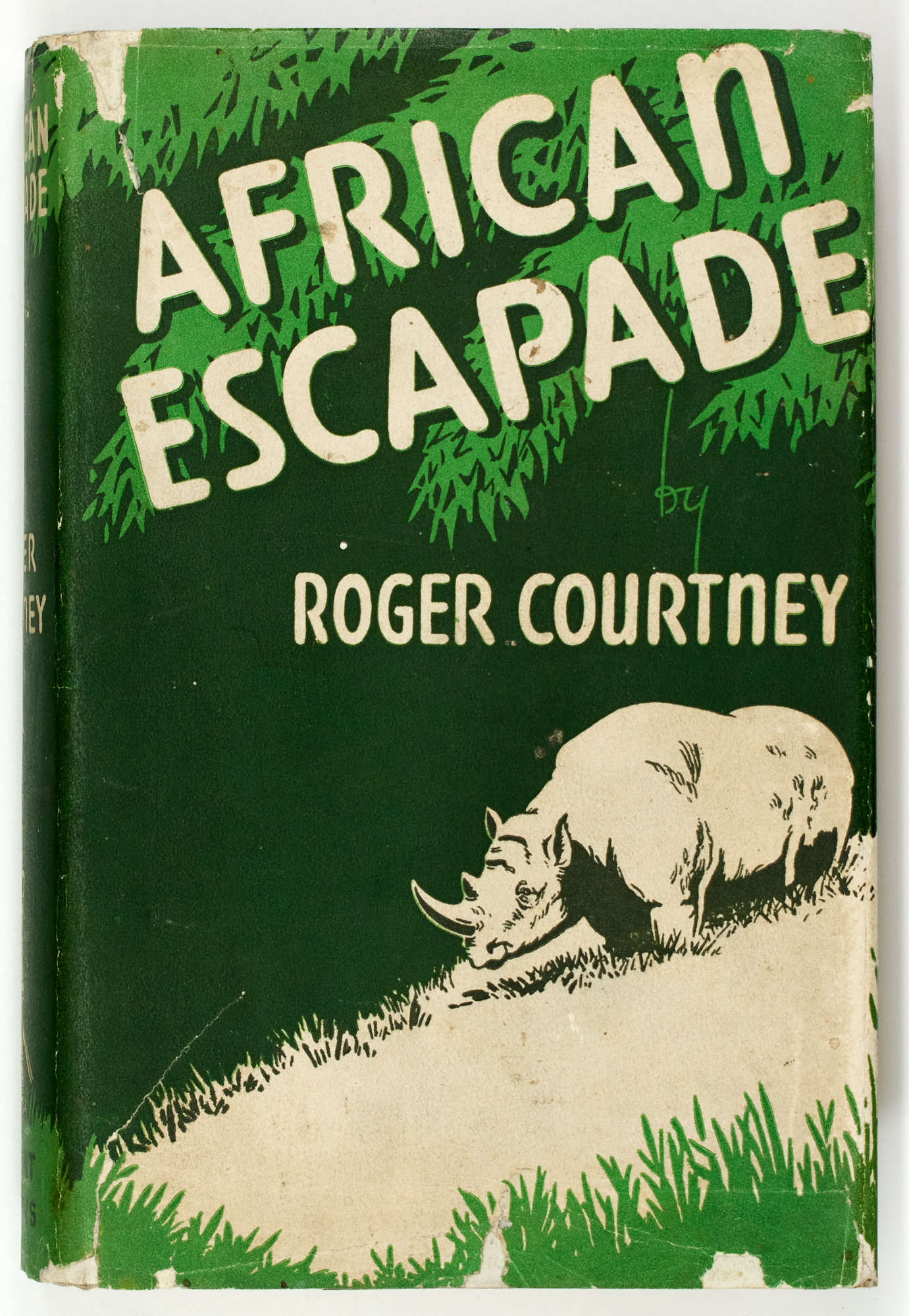 Lot image - [AFRICA-HUNTING]  COURTNEY, ROGER. African Escapade.