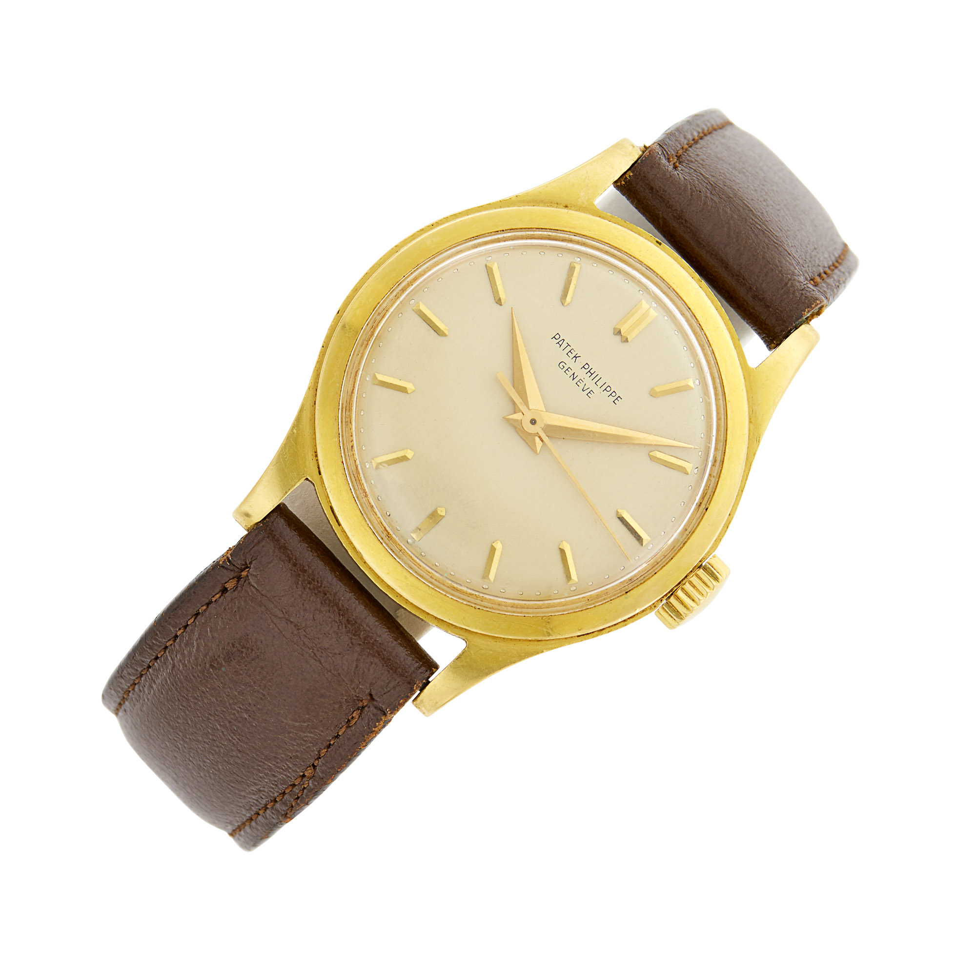 Lot image - Patek Philippe Gentlemans Gold Calatrava Wristwatch, Ref. 2508