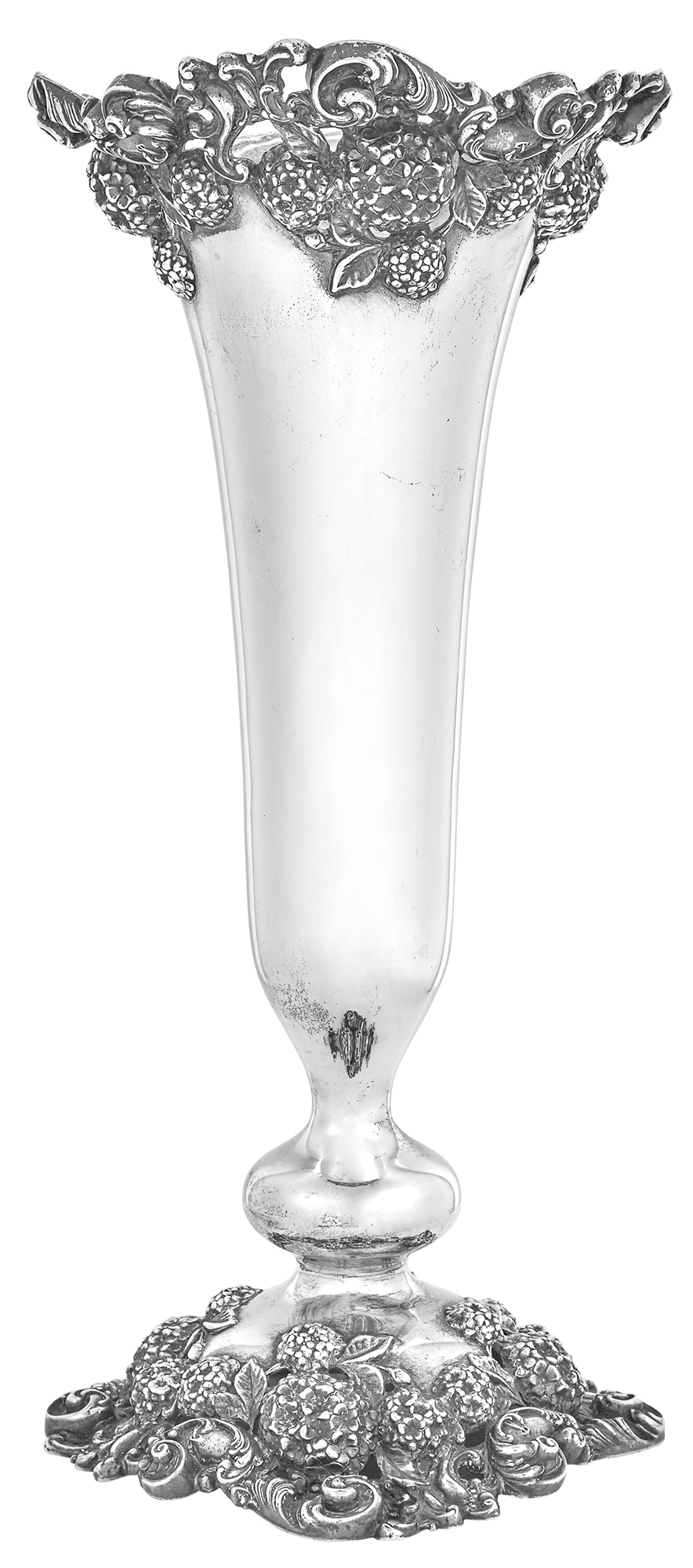 Lot image - Theodore B. Starr Sterling Silver Vase