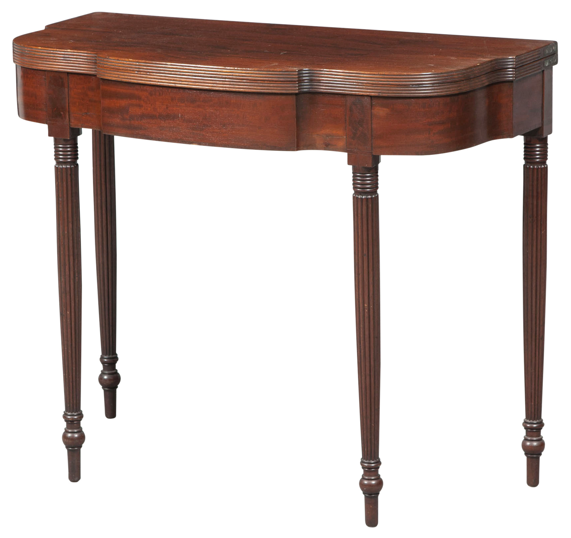 Lot image - Federal Mahogany Fold-Over Card Table