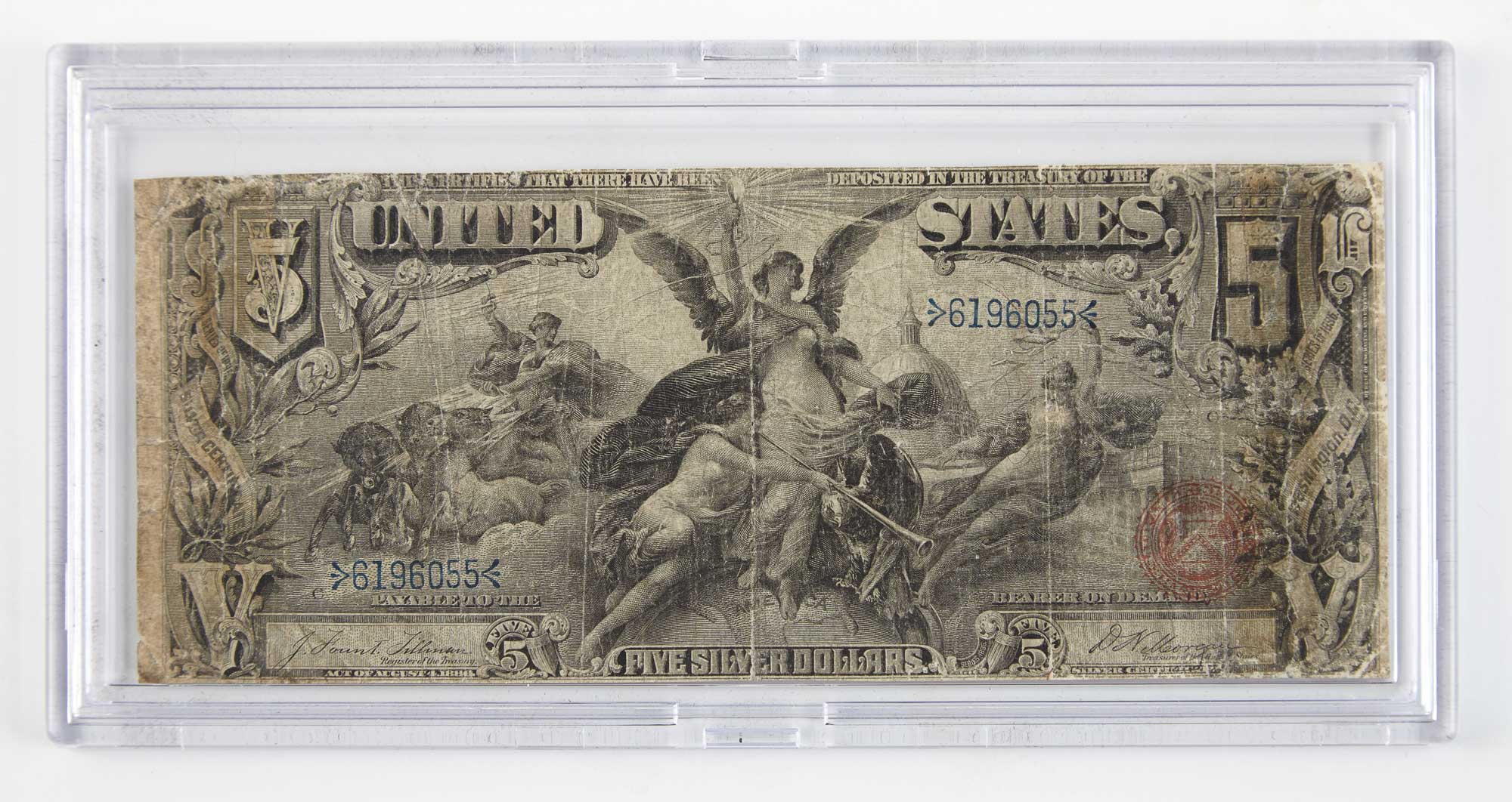 Lot image - United States 1886 $5 Silver