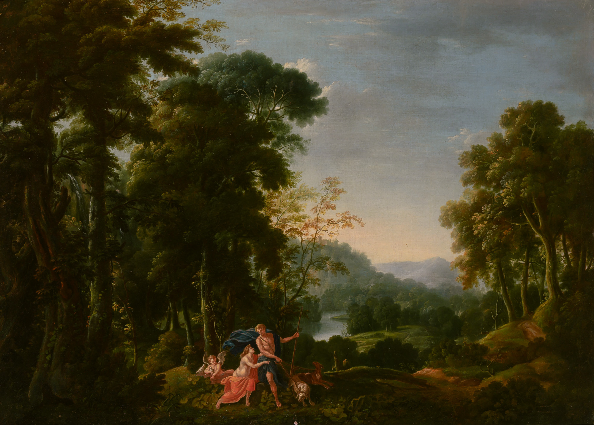 Lot image - Follower of Claude Lorrain