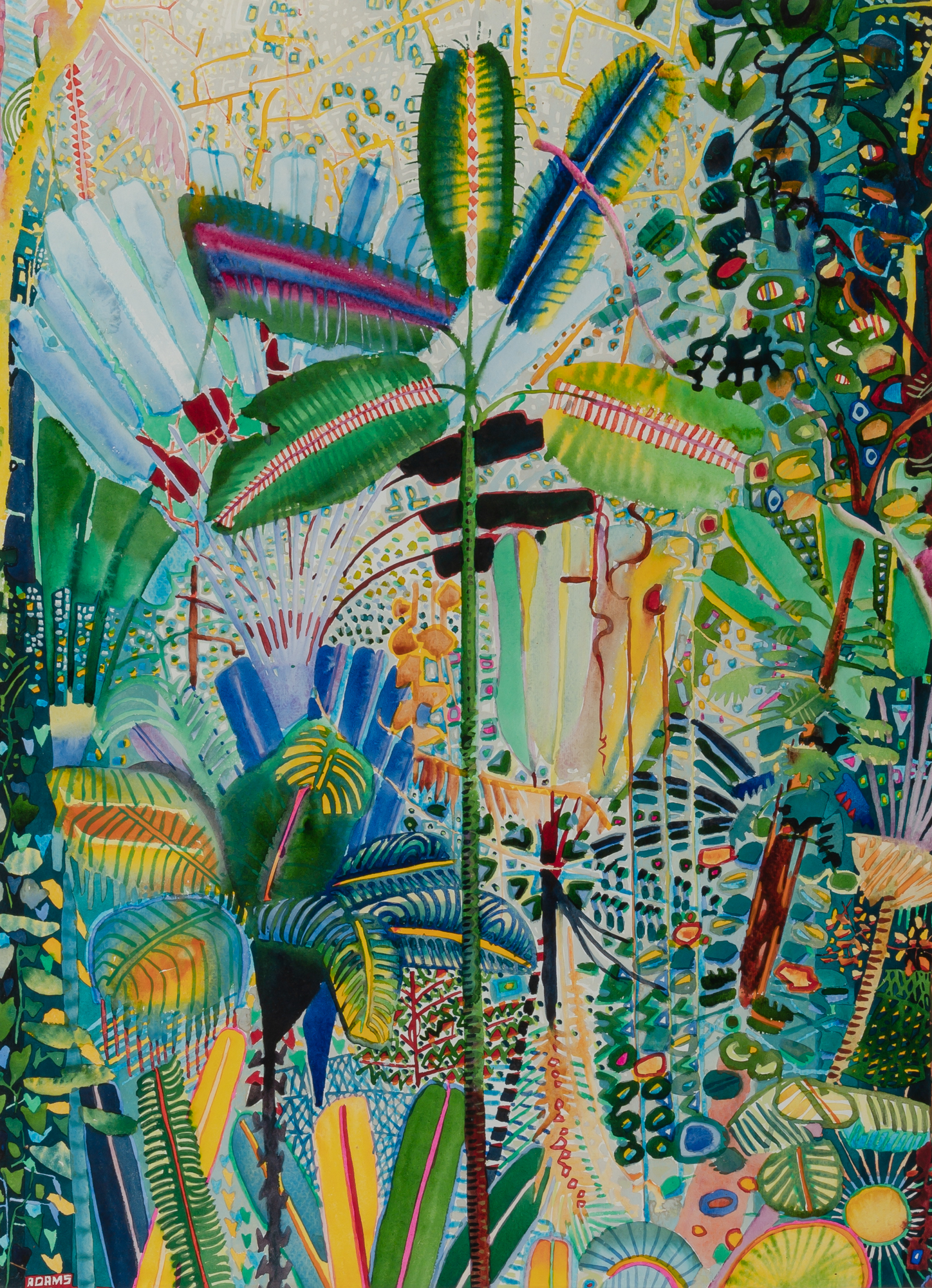 Lot image - 20th Century School  Seychelles Landscape