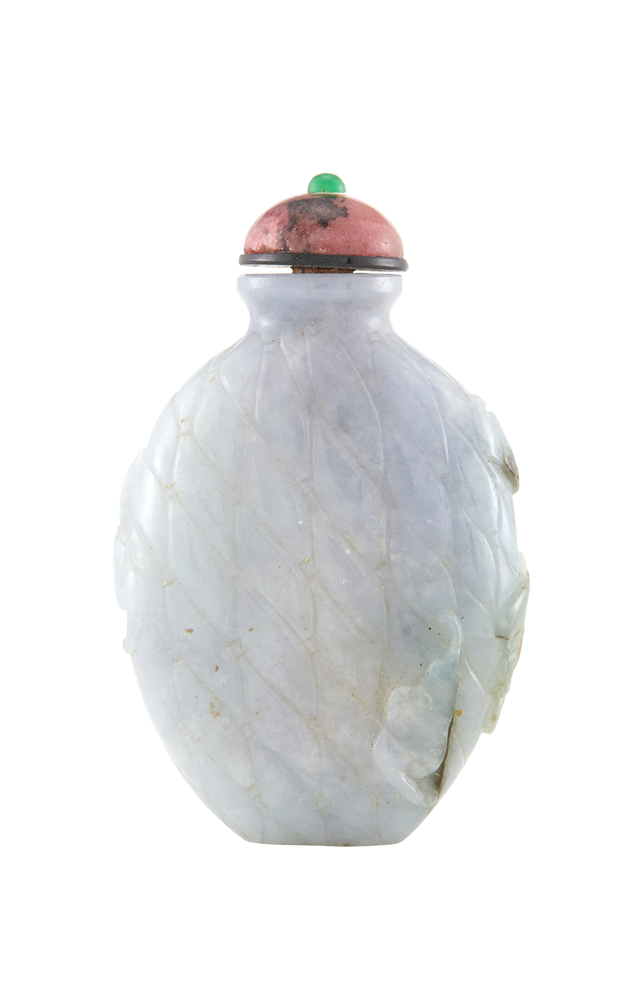 Lot image - Chinese Jadeite Snuff Bottle