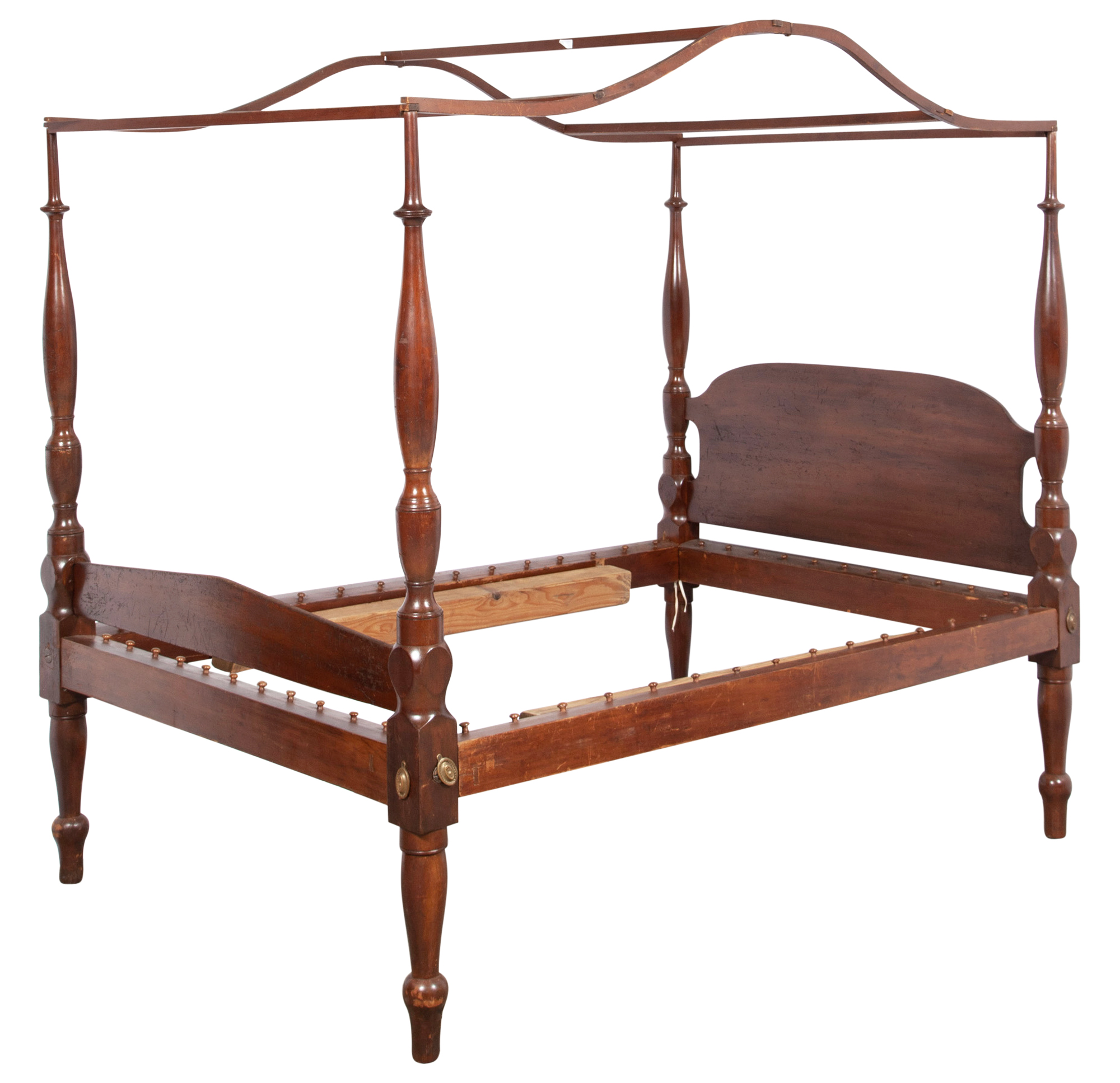 Lot image - Federal Mahogany Tester Bed