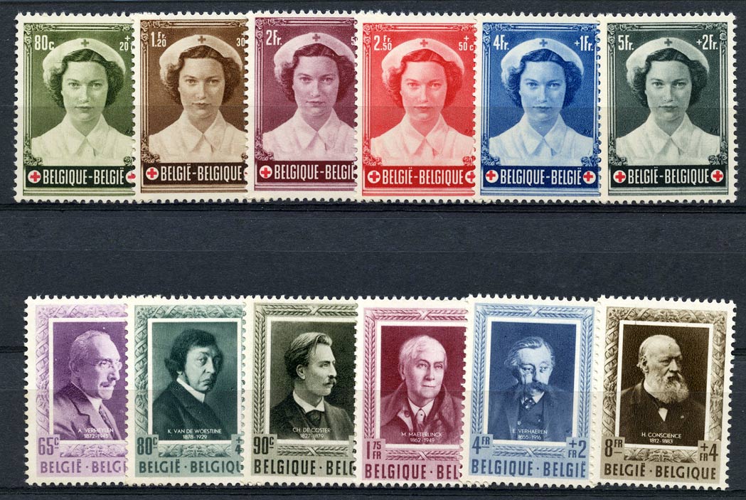 Lot image - Belgium Mint Stamp Group