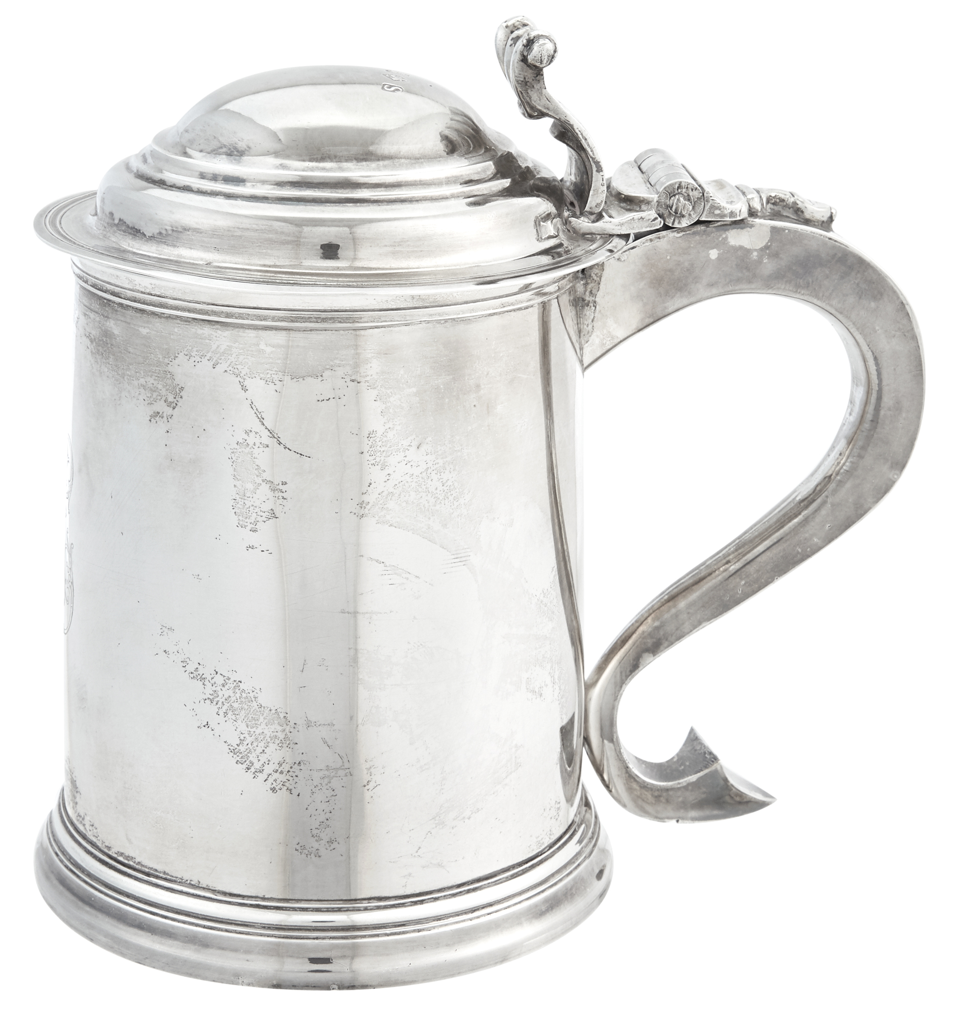 Lot image - George II Sterling Silver Tankard