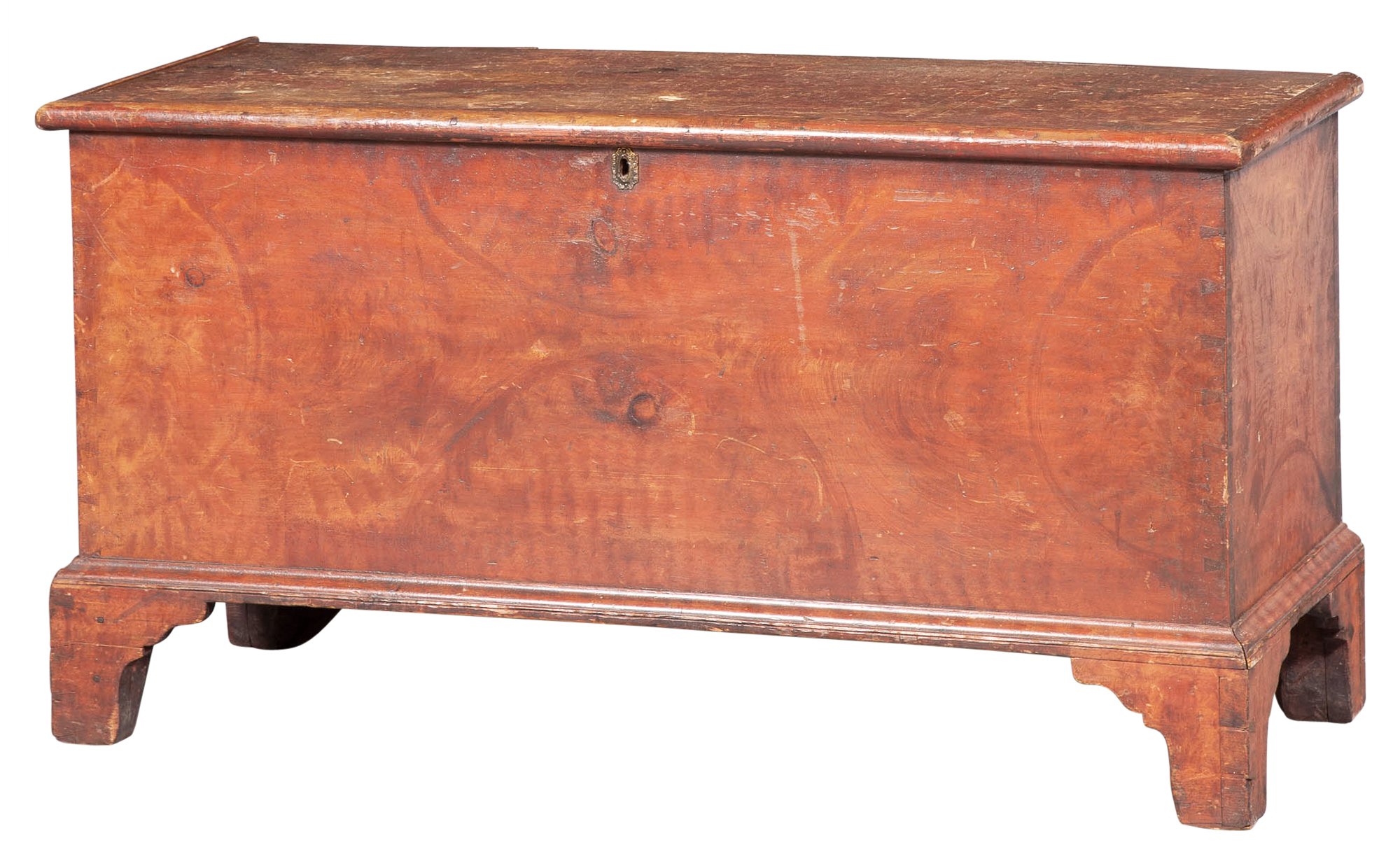 Lot image - Grain Painted Blanket Chest