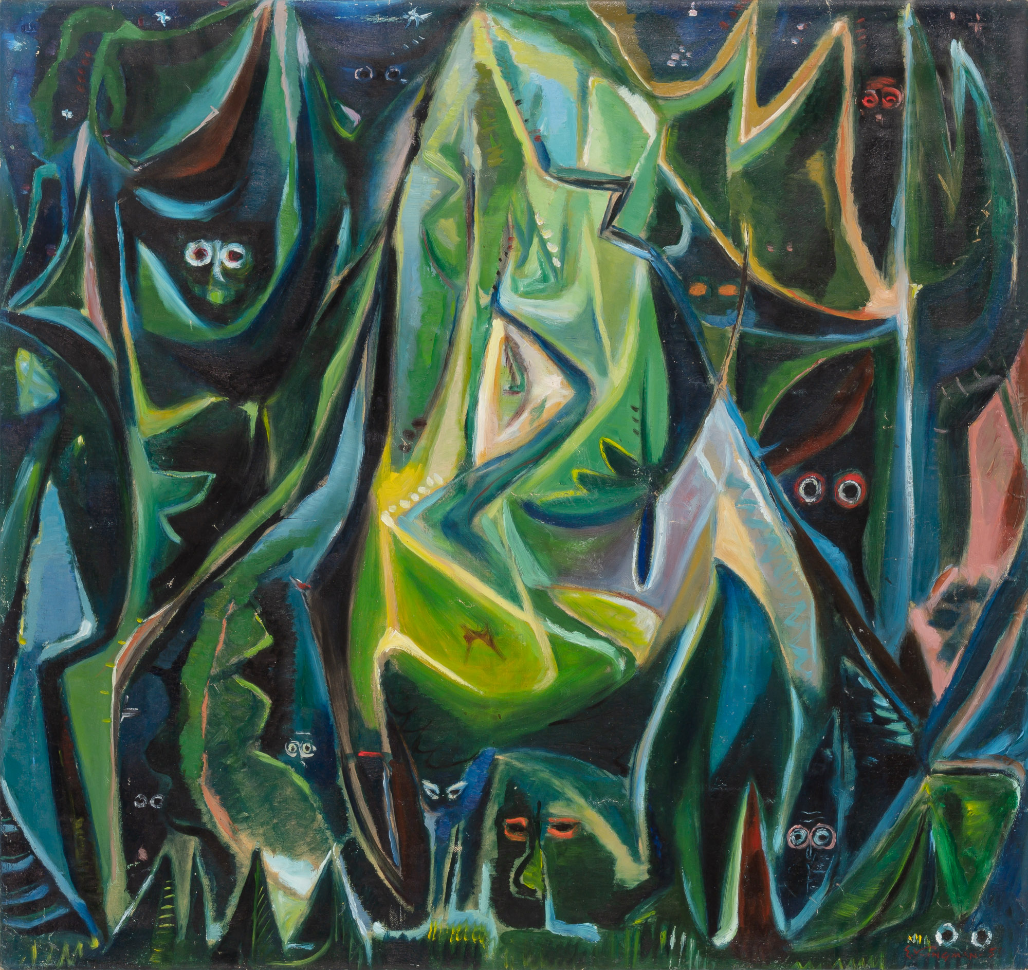 Lot image - Eduardo Kingman