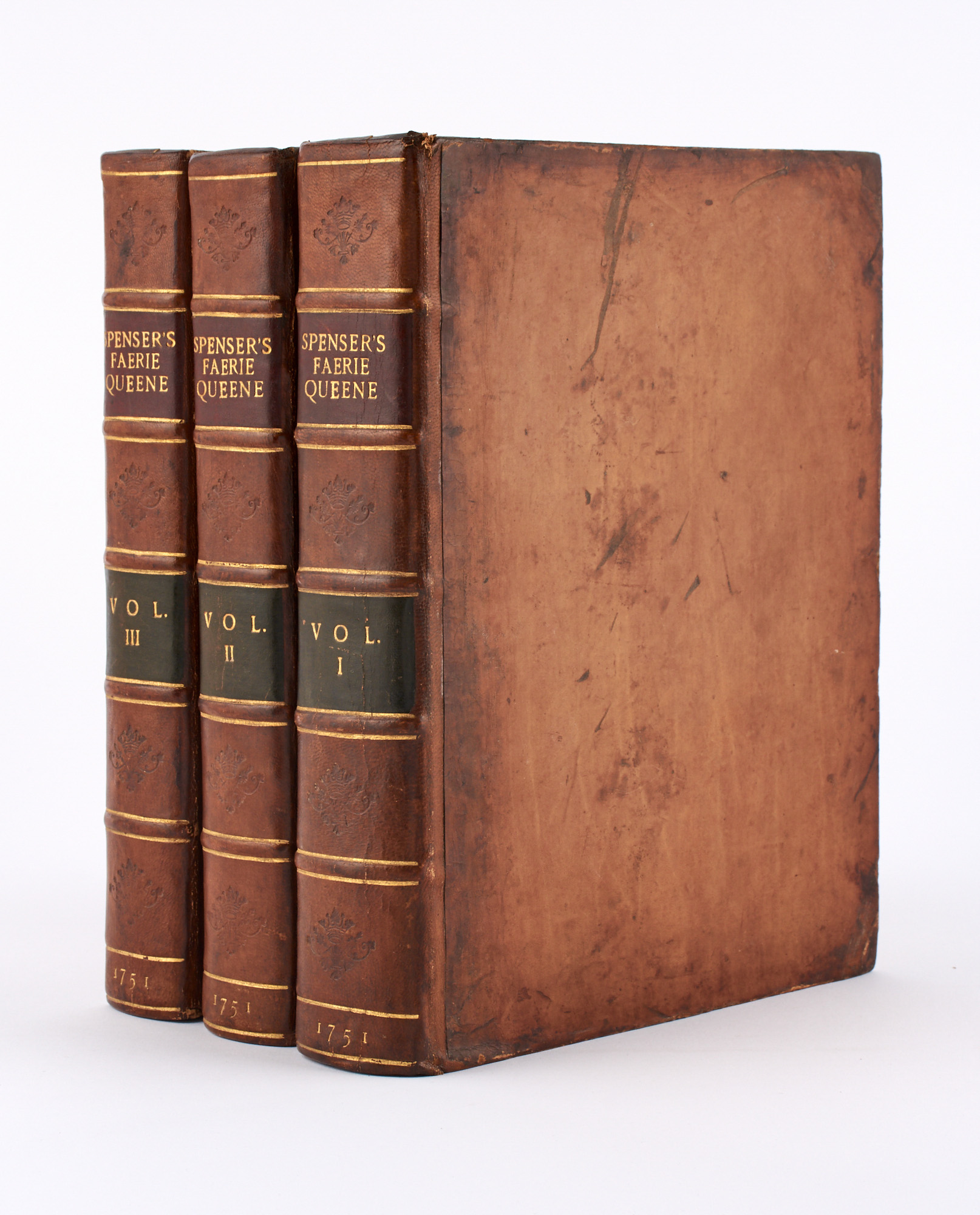 Lot image - SPENSER, EDMUND.  The Faerie Queene.