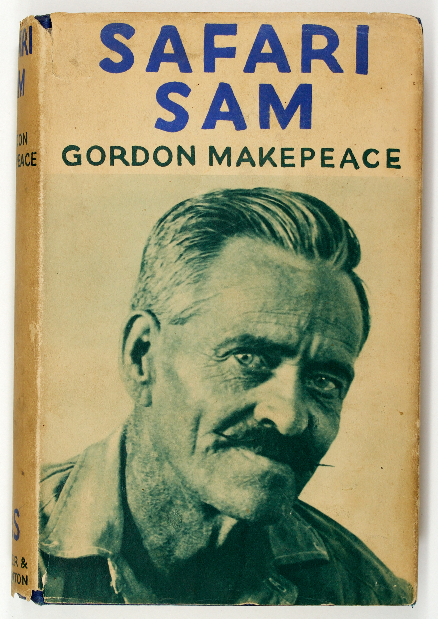 Lot image - [AFRICA-HUNTING]  MAKEPEACE, GORDON. Safari Sam.