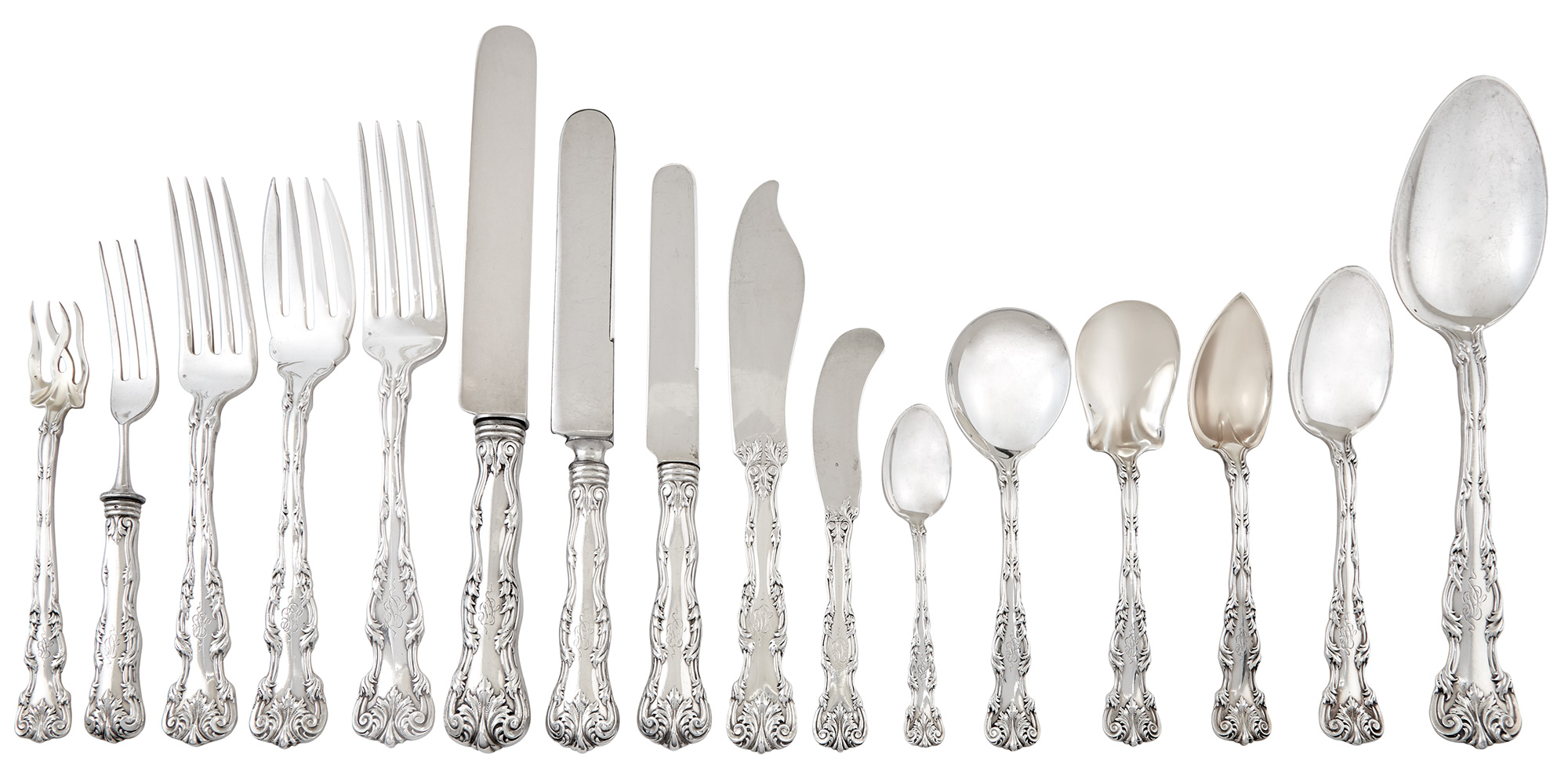 Lot image - Dominick & Haff Sterling Silver Victoria