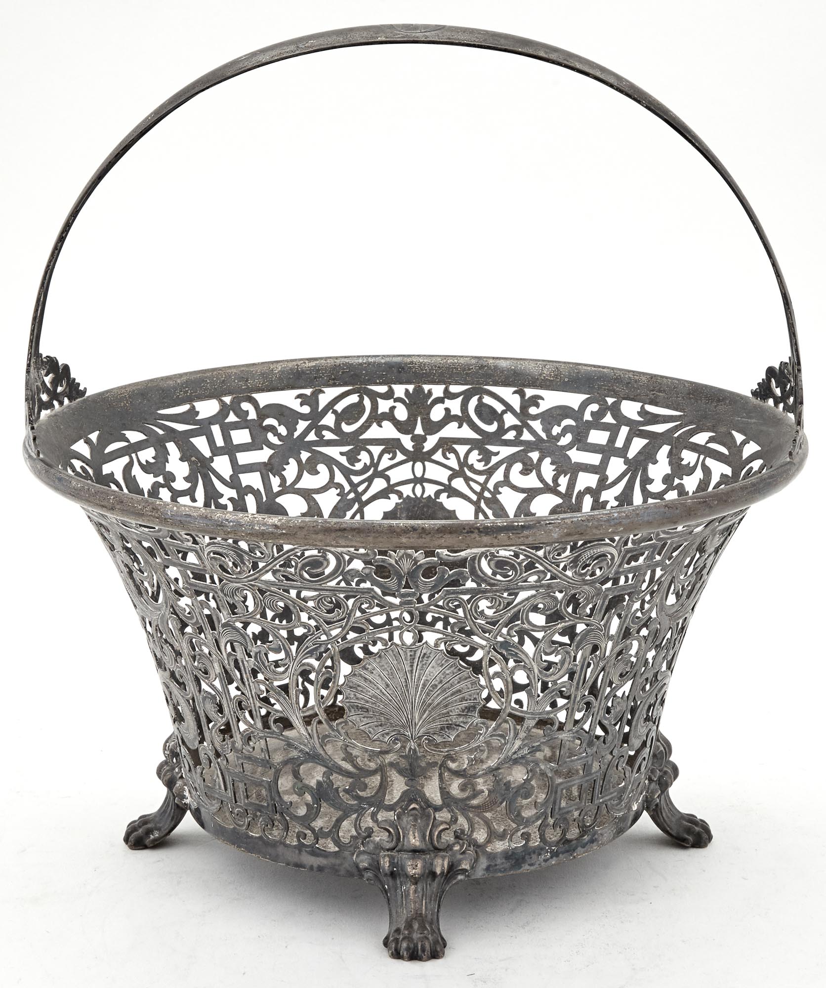 Lot image - International Sterling Silver Centerpiece Basket