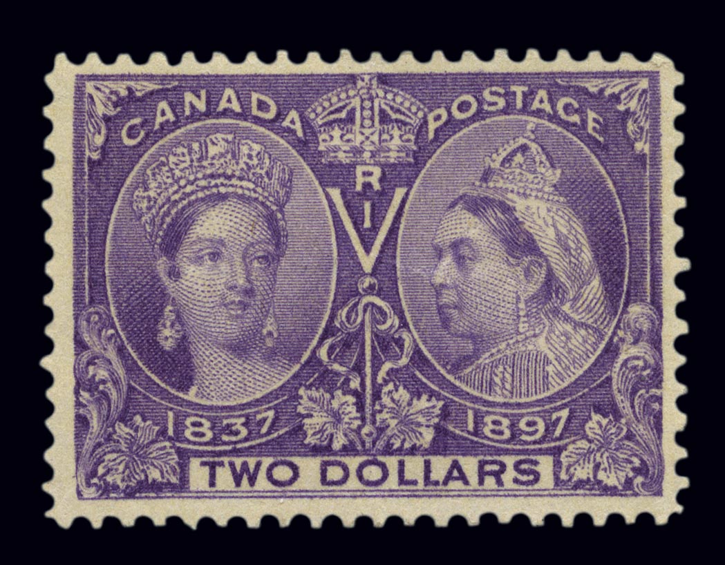 Lot image - Canada 1897 $2 Jubilee Scott 62