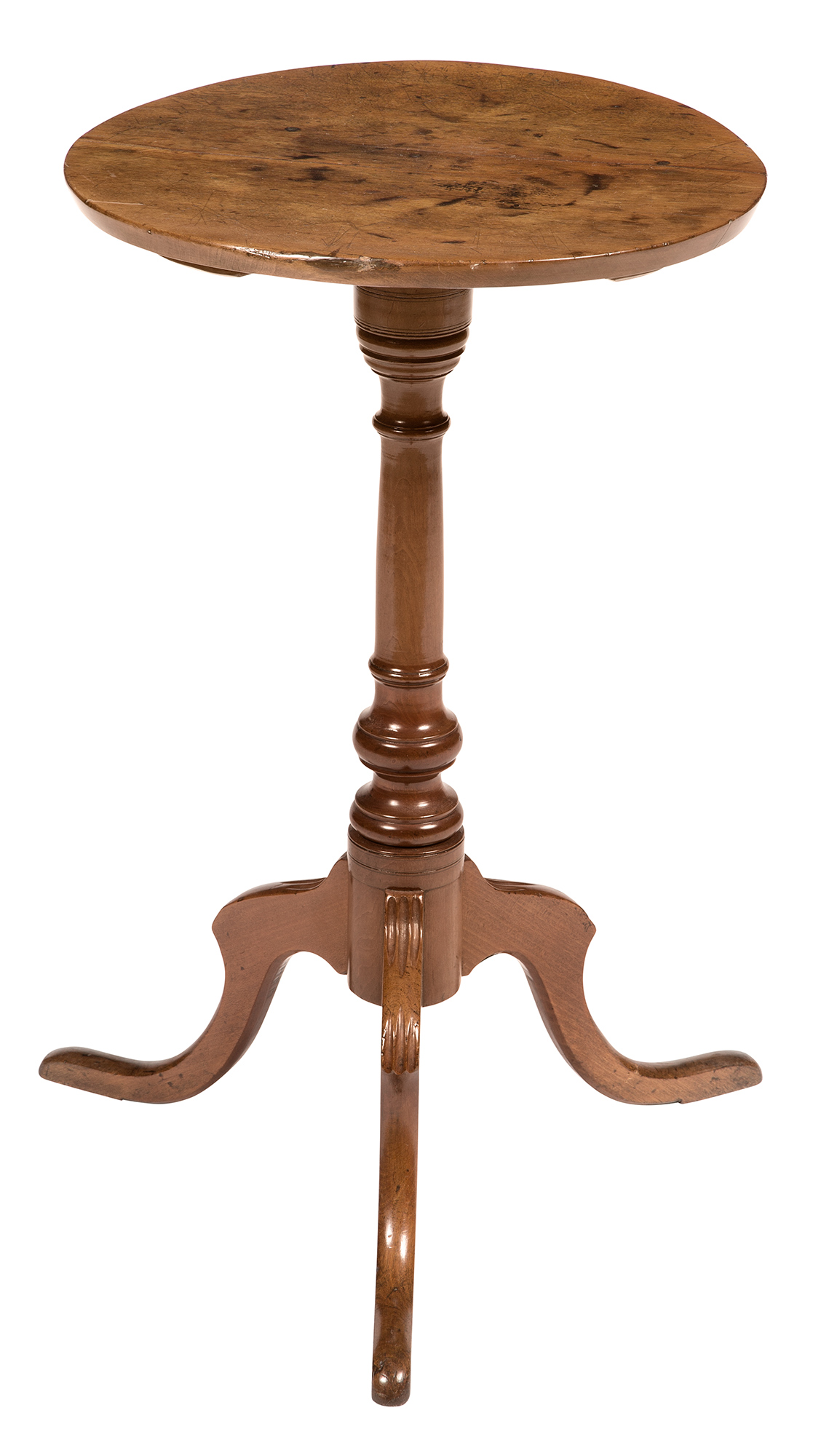 Lot image - Federal Cherrywood Candlestand