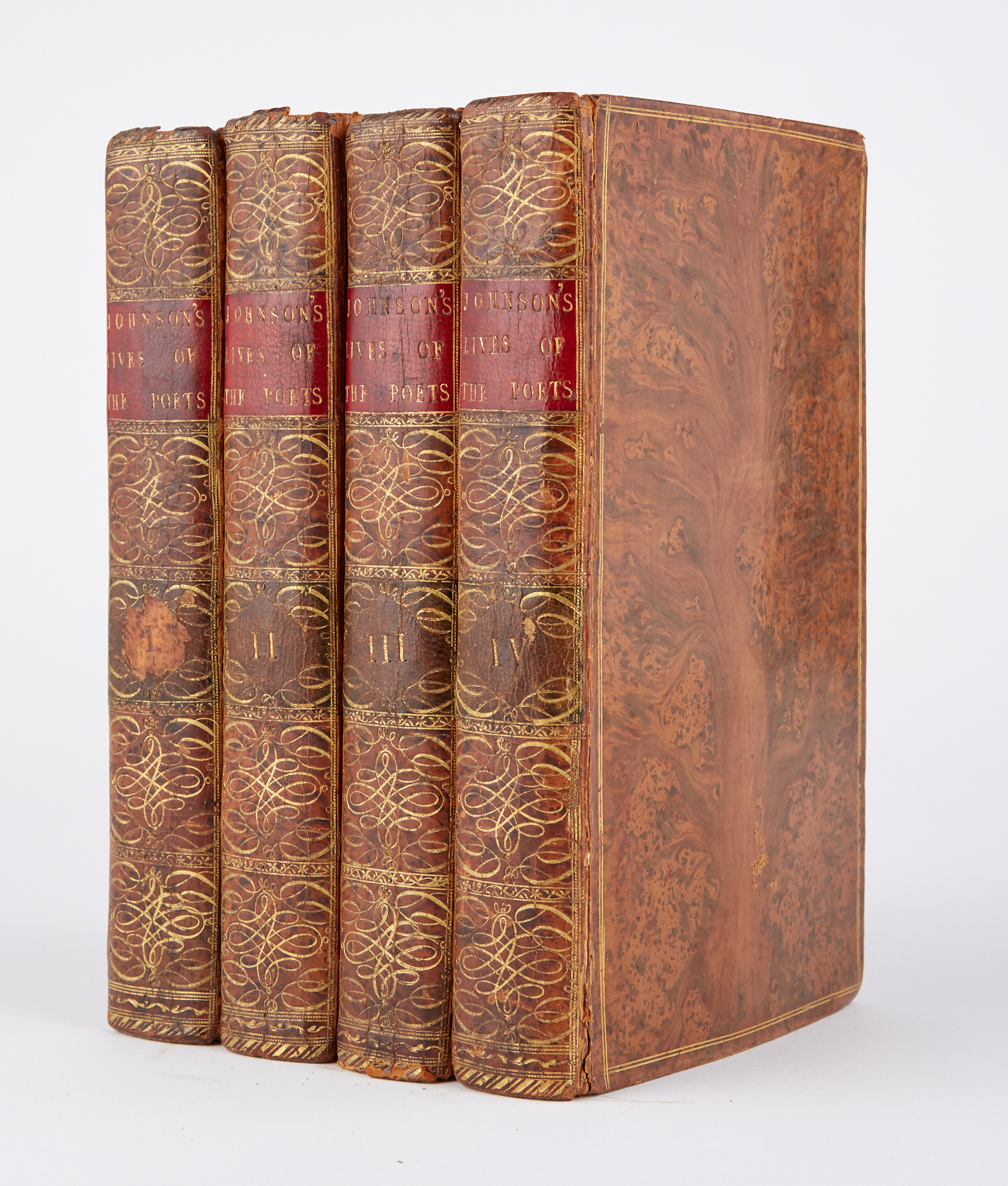 Lot image - JOHNSON, SAMUEL  The Lives of the most eminent English poets; with Critical Observations on their Works.