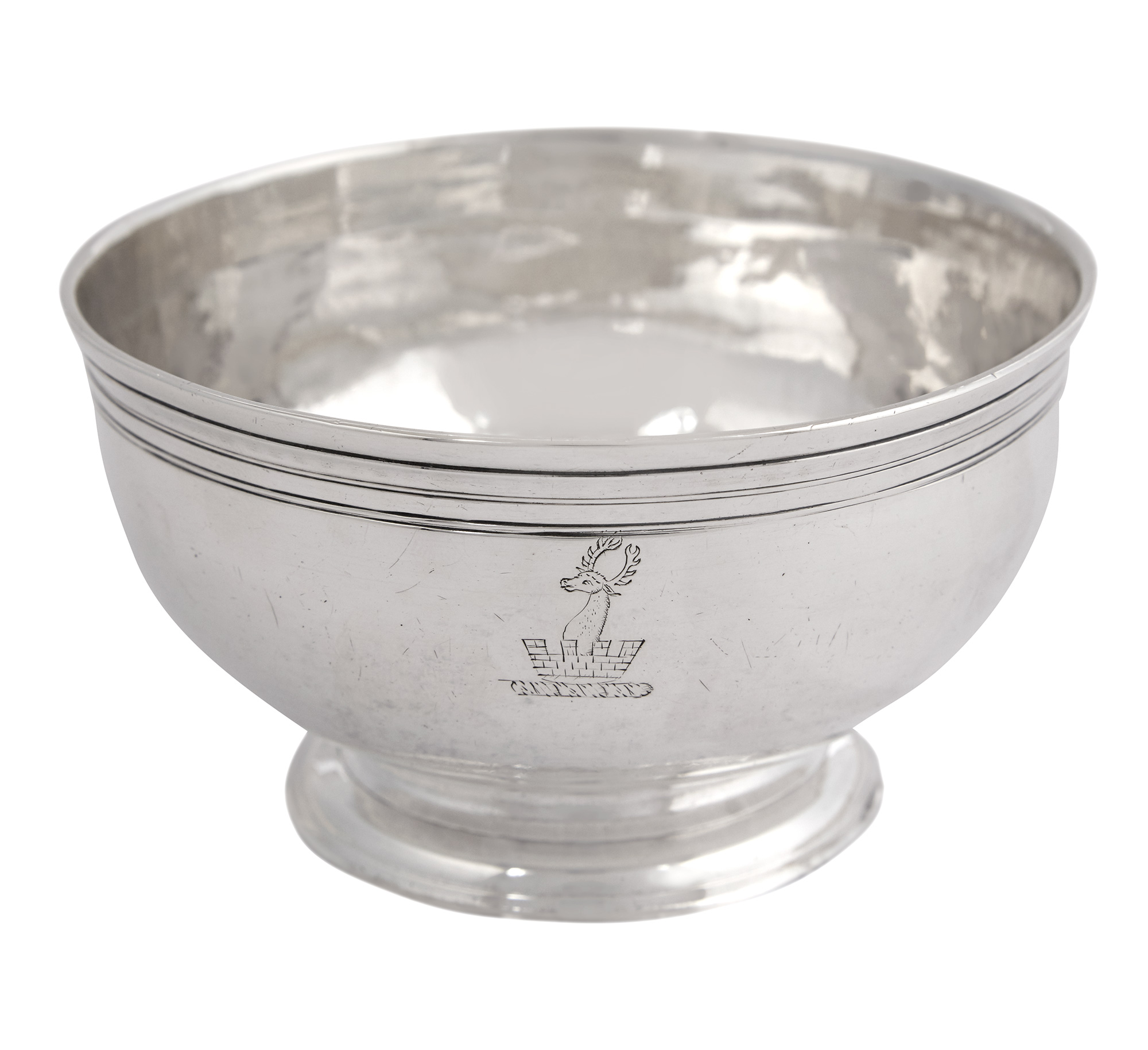 Lot image - George I Irish Provincial Sterling Silver Sugar Bowl